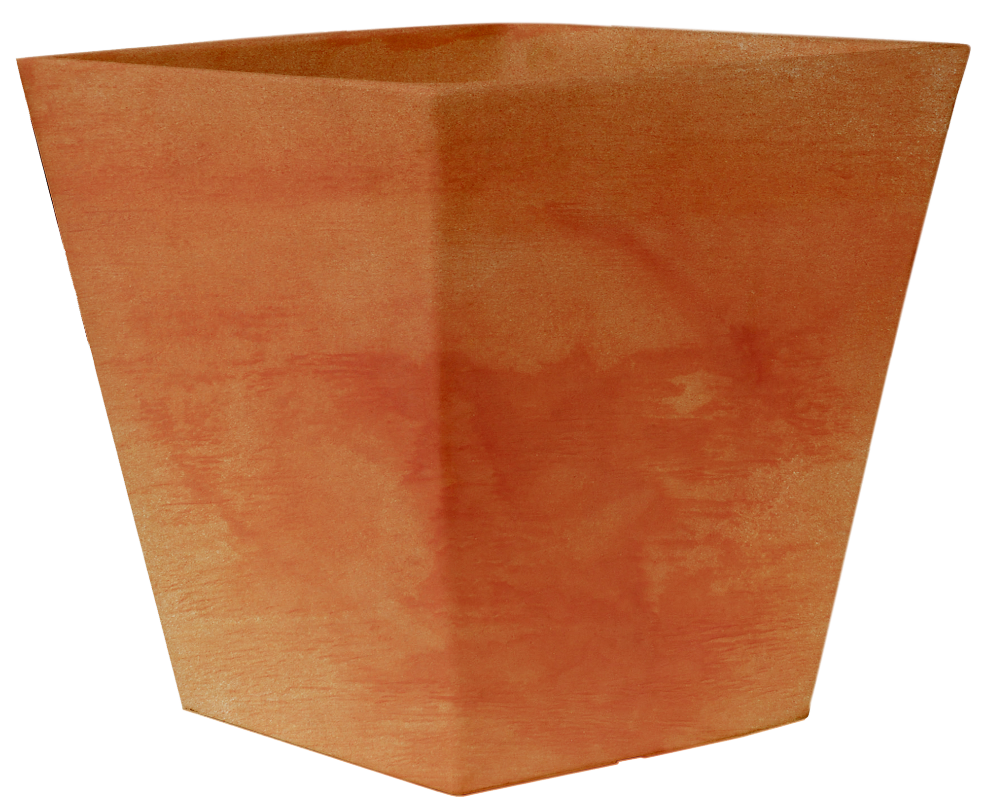 Maceta de polietileno camomila terracota 40x37 cm