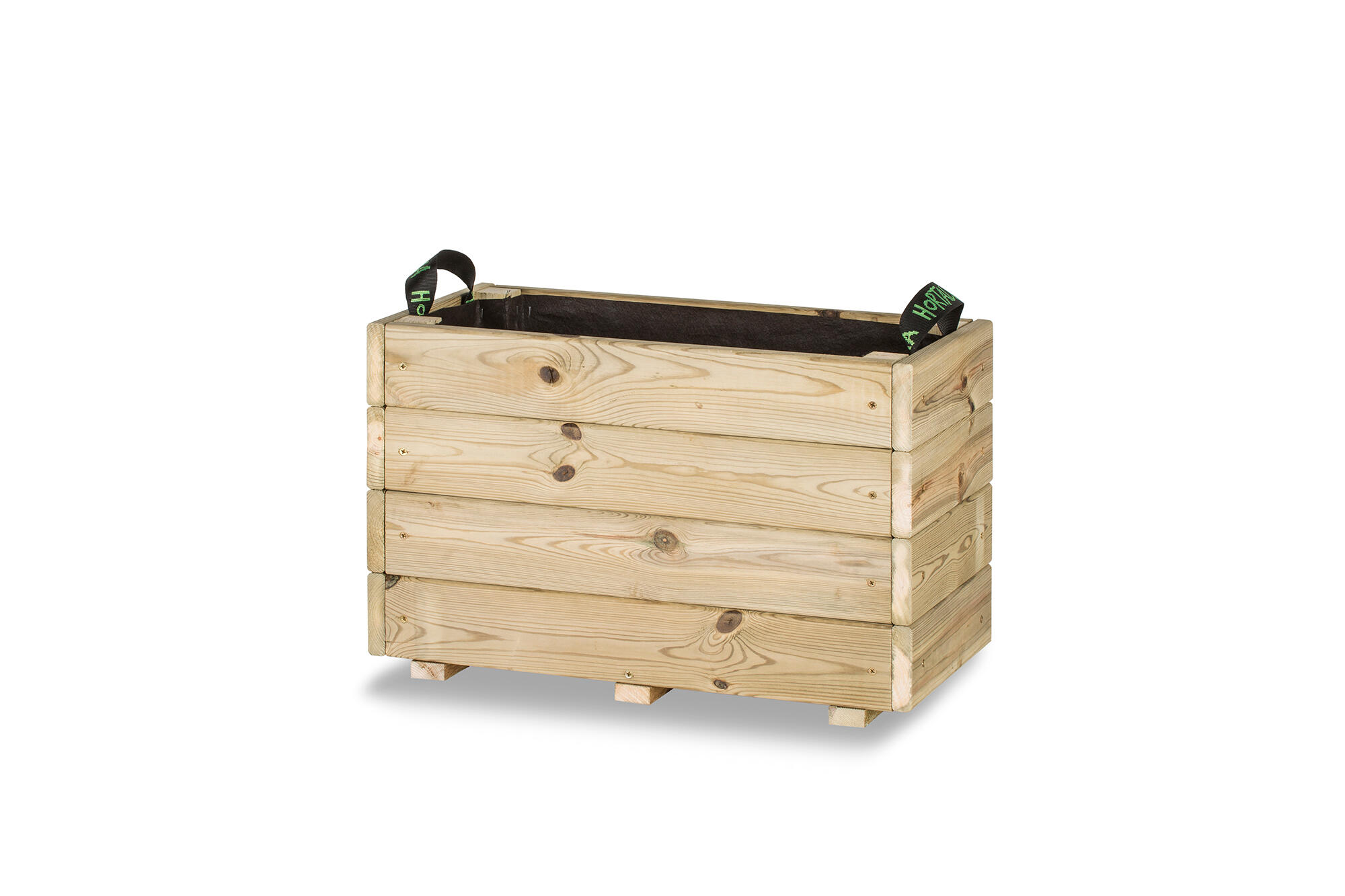 Jardinera rectangular ghio 60x30x40cm de hortalia