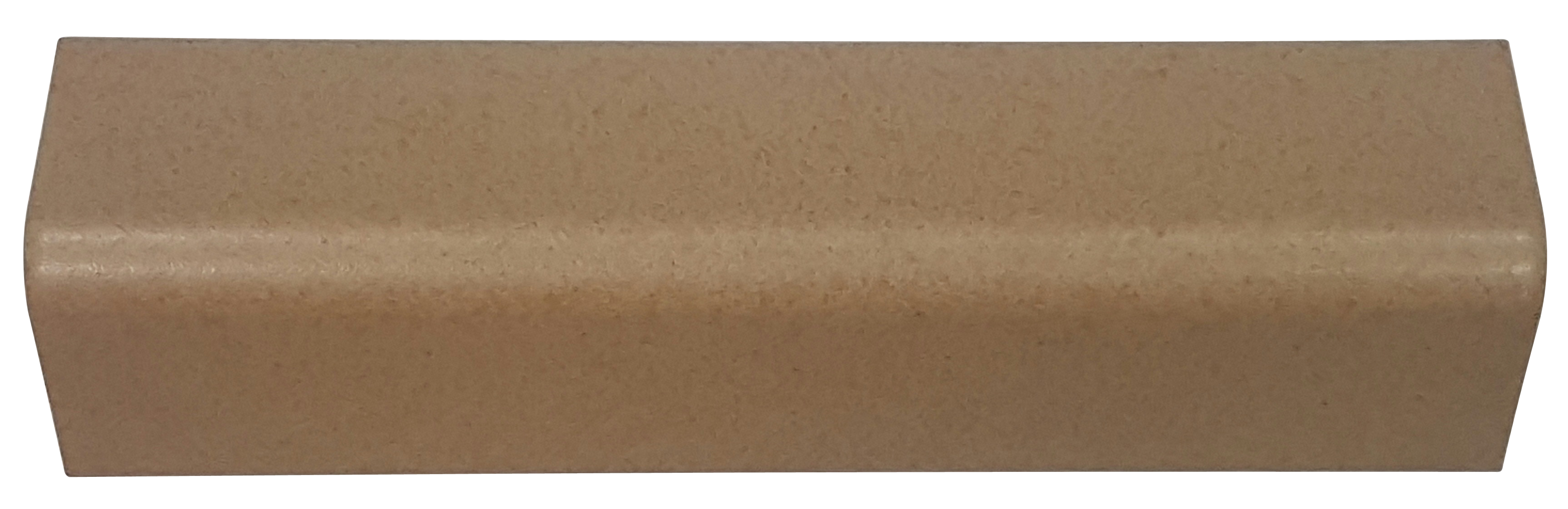 Moldura cerámica escuadras efecto terracota stone ocre 20x5cm