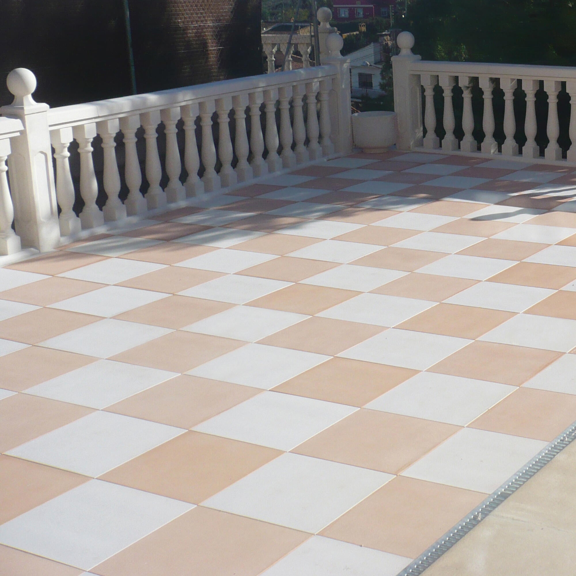 Suelo loja efecto blanco 50x50 cm