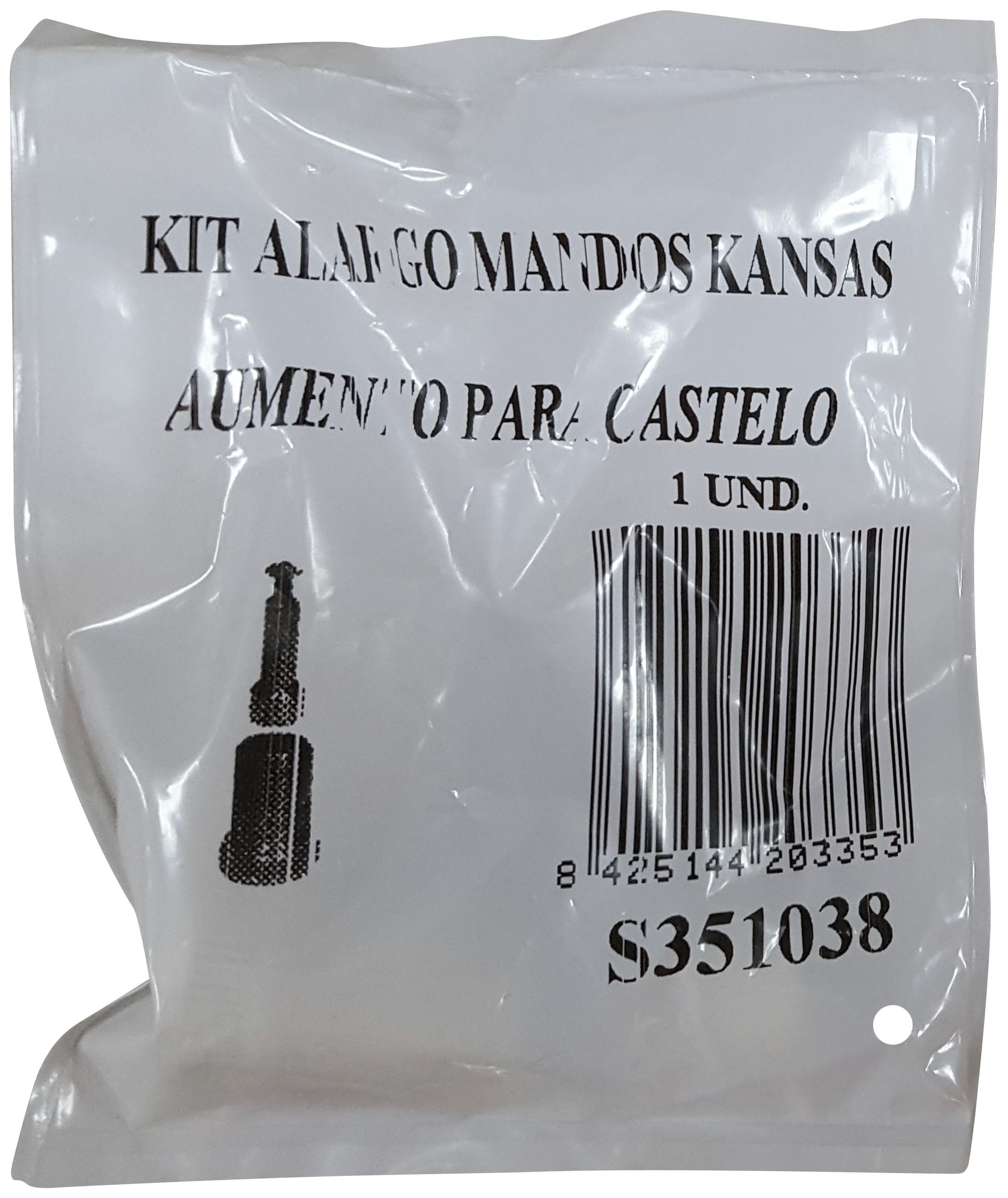 Kit de pomo para válvula de polibutileno Ø15 mm - 2