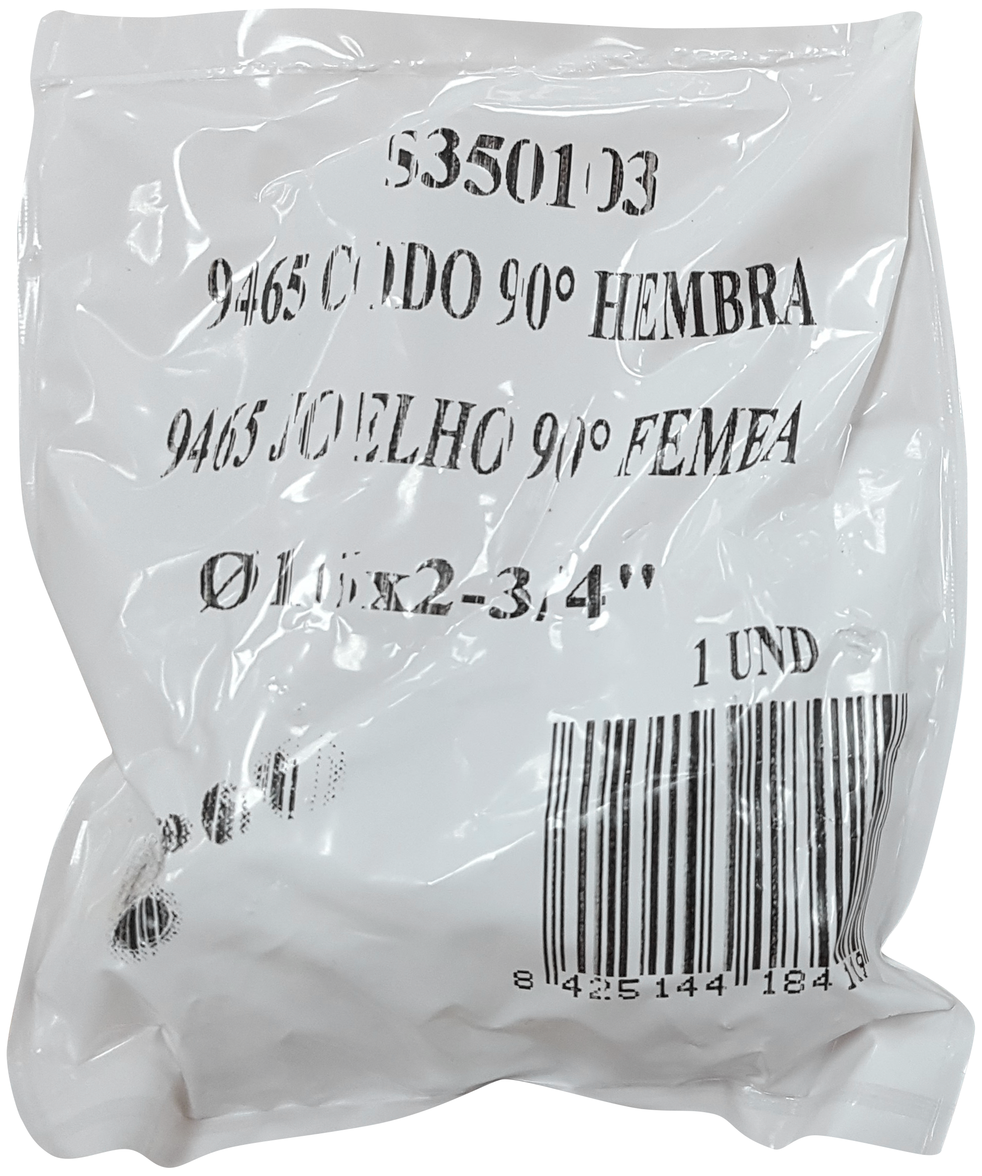 Codo Comprensión de Ø16 mm Hembra 3/4