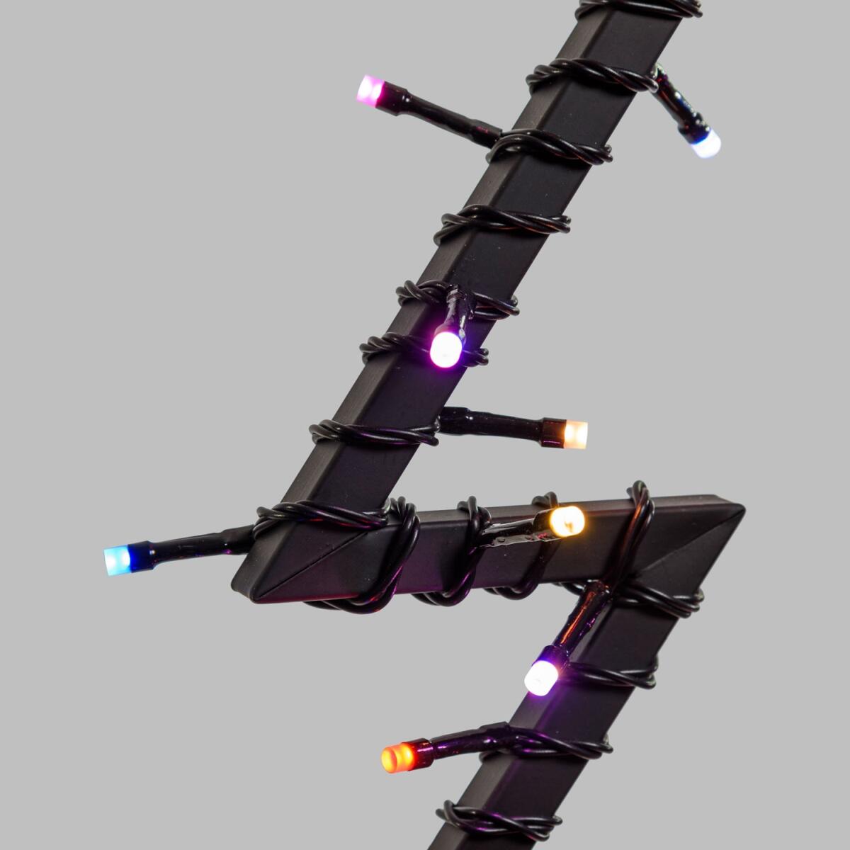 Albero luminoso 110 lampadine led multicolore L 1.2 m x H 105 cm - 6