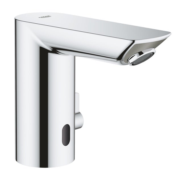 Grifo de lavabo GROHE Bau Cosmopoliltan son sensor al tacto y temporizador. Cromo brillo. Antical. Latón 