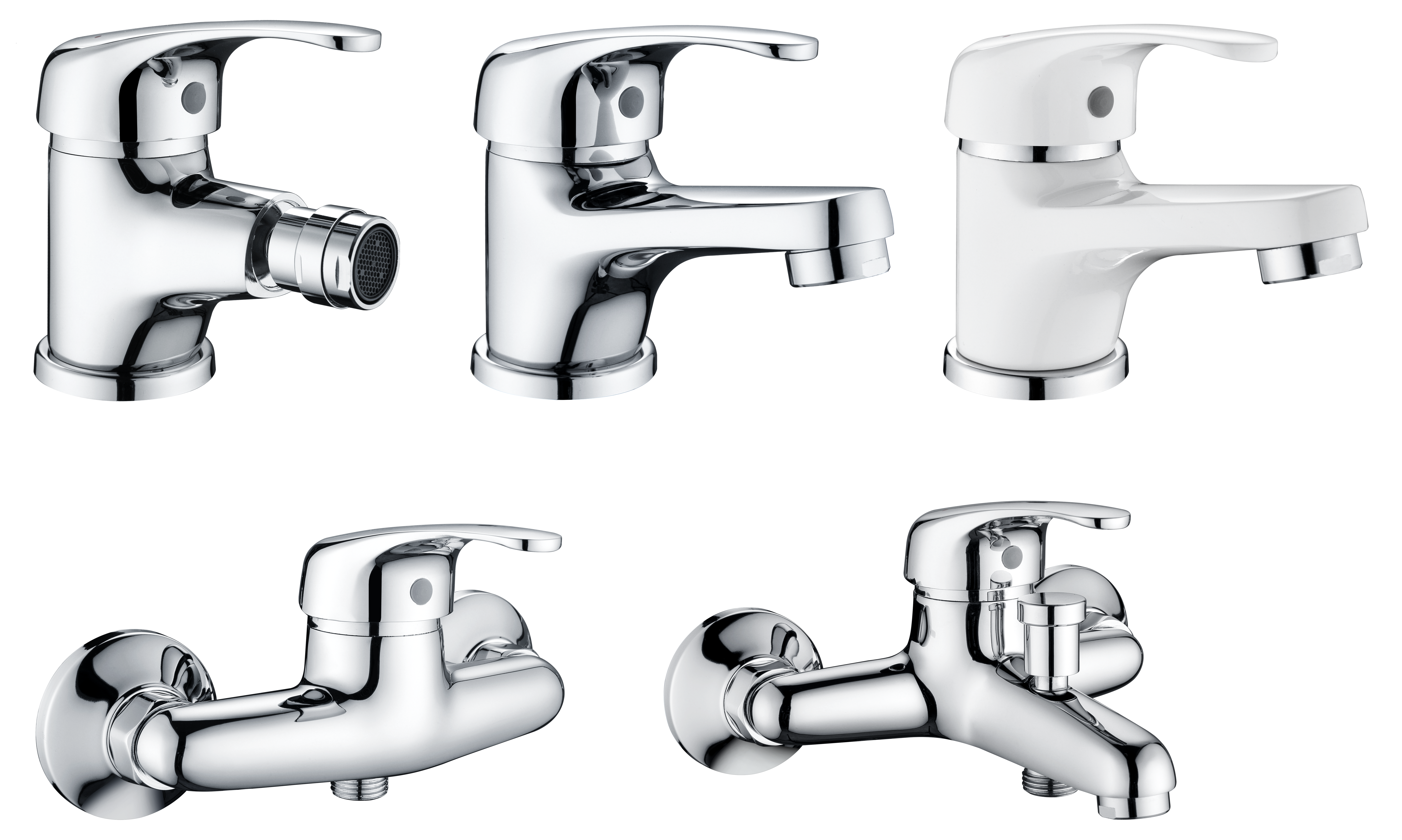 Rubinetto per bidet getto laminare cristallino Natu SENSEA cromo lucido - 4
