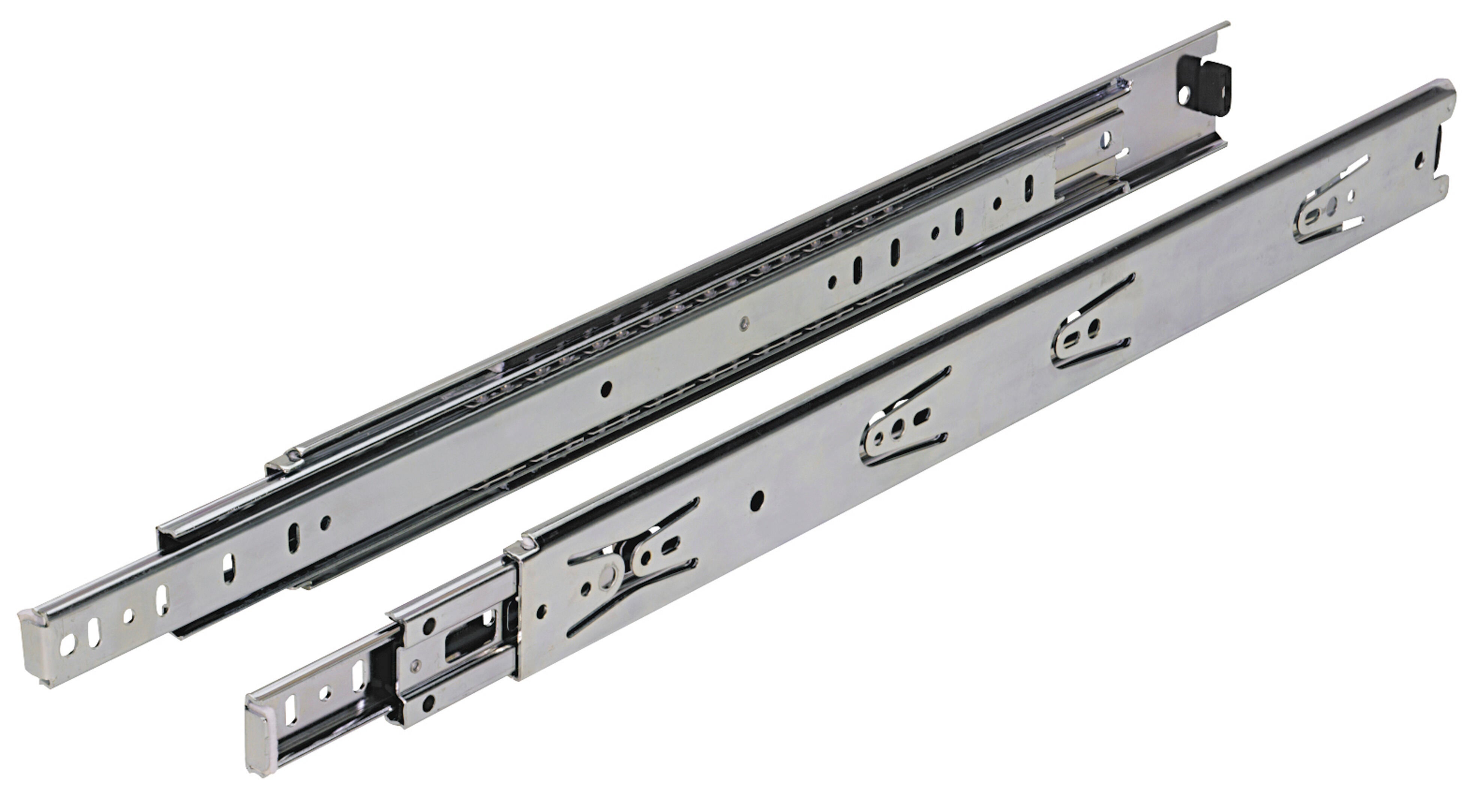 Coulisse pour tiroir à bille, HETTICH 45 kg L.40 cm - 2