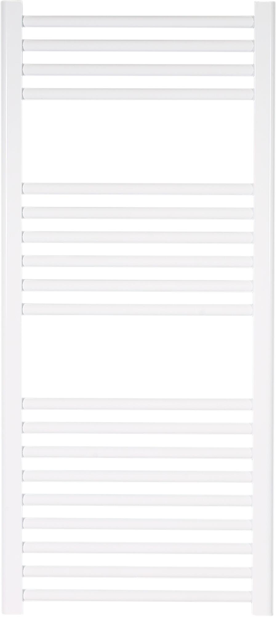 Radiador toallero de agua rointe 112x45 blanco