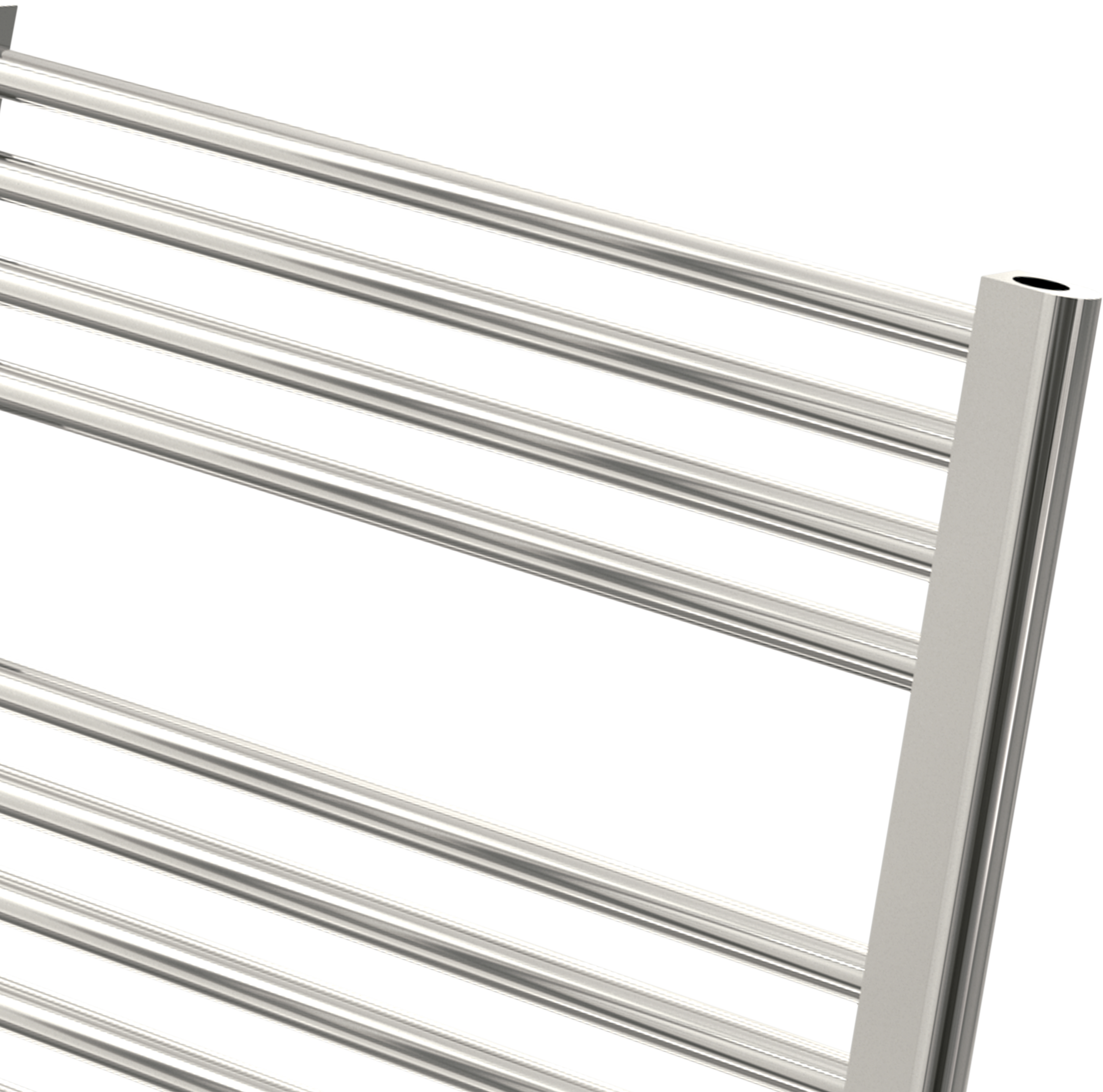 Toalheiro radiador ROINTE ELBA 112X50 CROMADO - 5