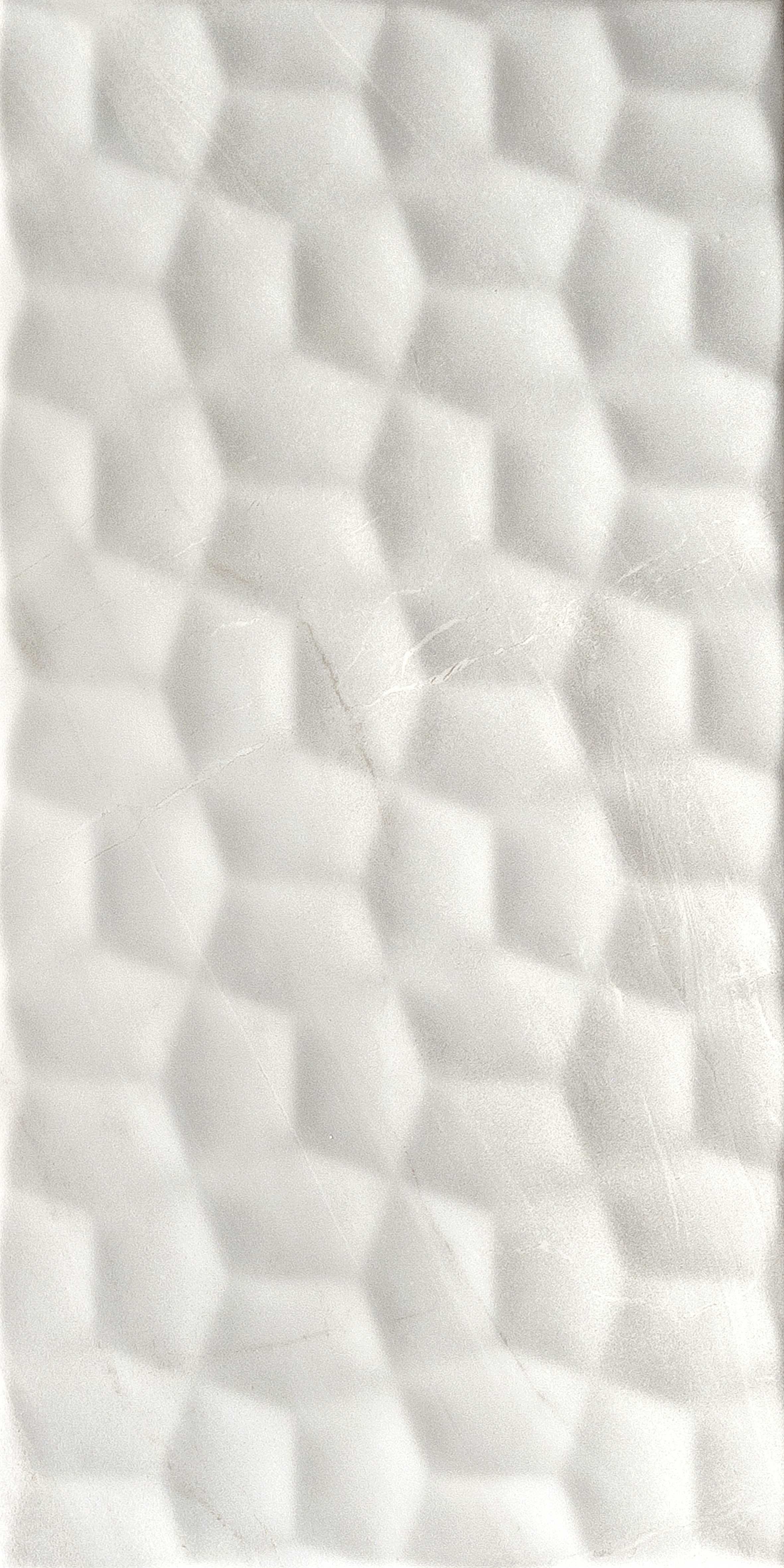 Azulejo cerámico angora efecto blanco 30x60 cm grespania