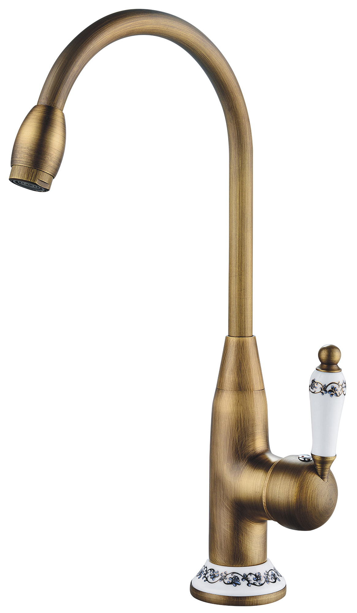 Grifo de cocina edouard rousseau marple en bronce