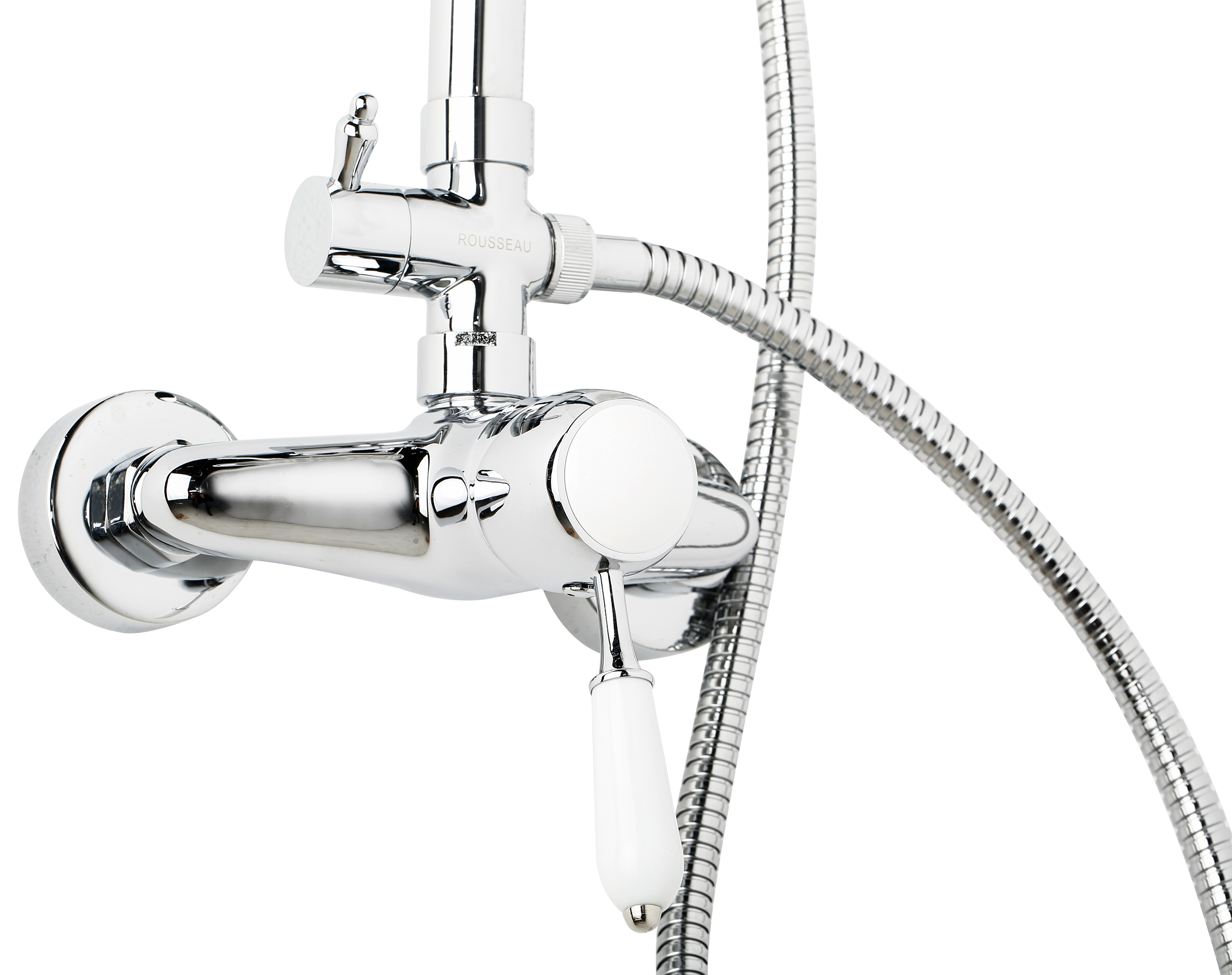 Columna de ducha monomando EDOUARD ROUSSEAU Retro  cromado - 6