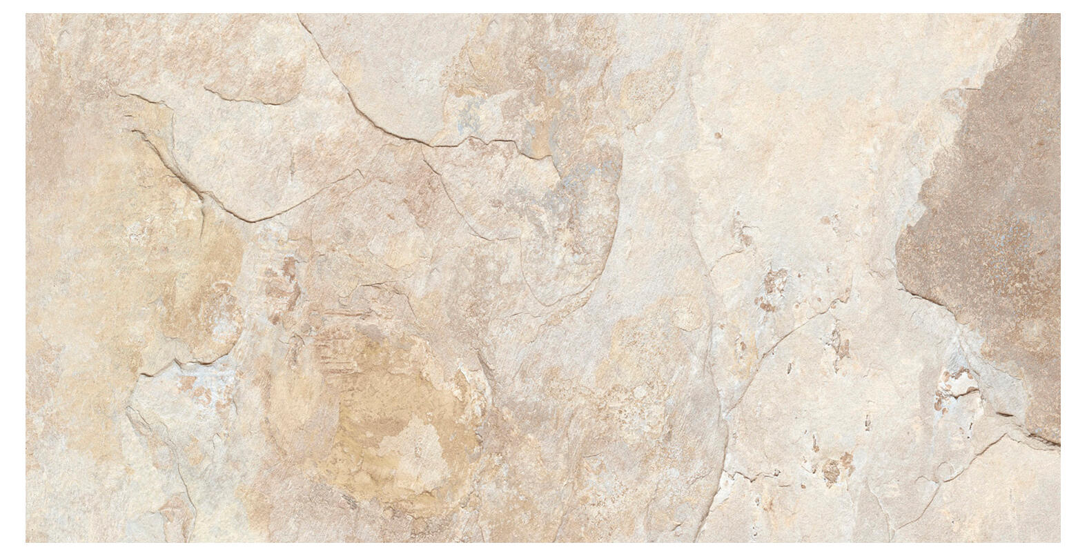 Suelo/azulejo piscina porcelánico ardesia efecto piedra beige 32x62.5 cm c1