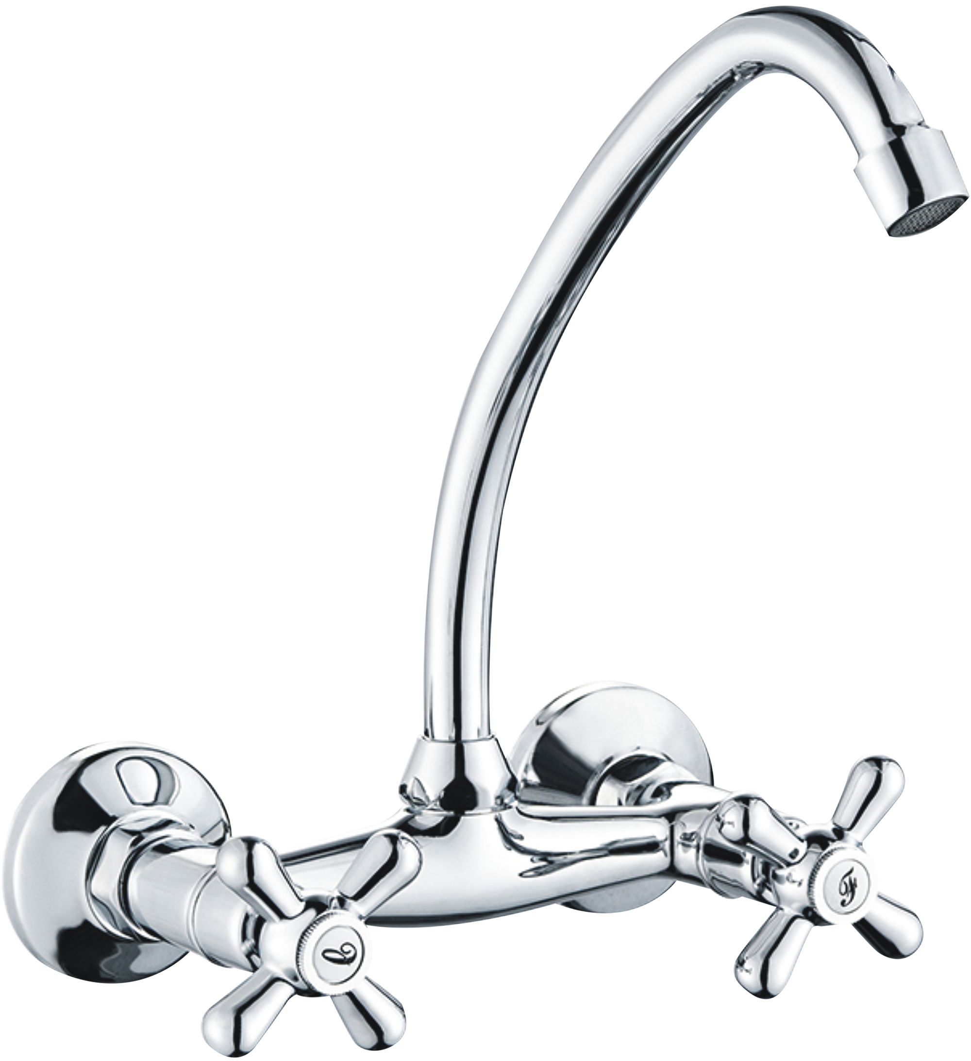 Grifo de cocina edouard rousseau retrosol en plata
