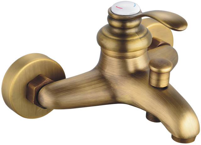 Torneira de banheira e duche MONOCOMANDO BYRON BRONZE