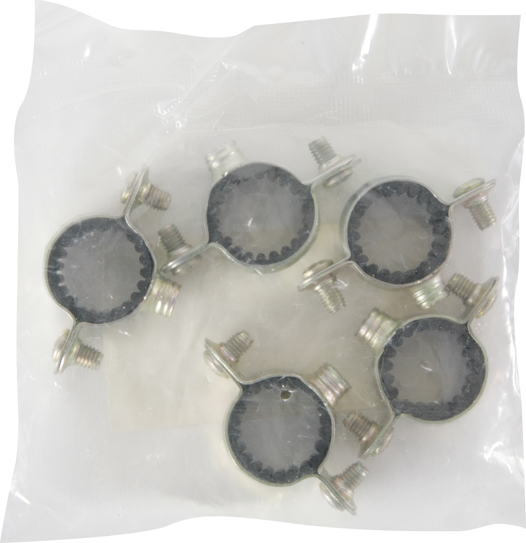 Pack de 5 abrazaderas isofónicas simples D18 - 2
