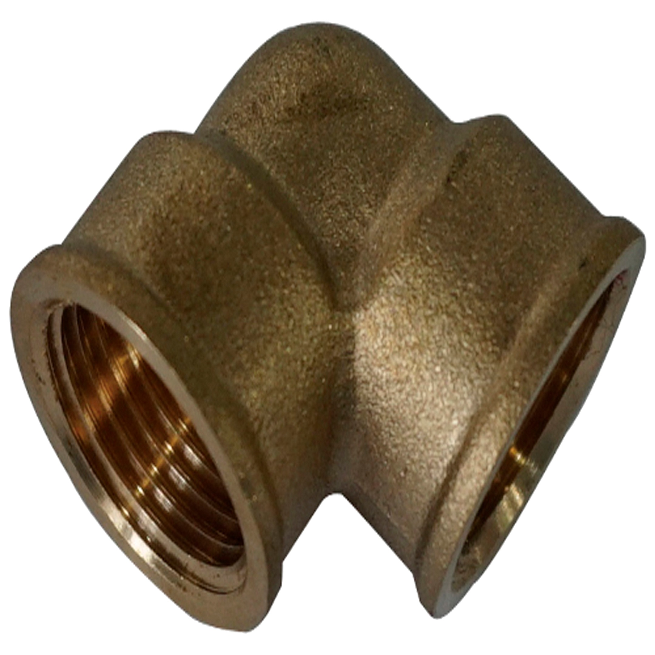 Codo de latón 90º h3/8 - h3/8 r-r
