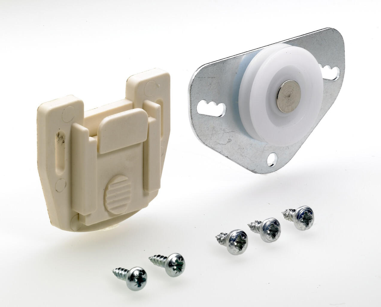 Kit de montage pour porte coulissante Hettich SlideLine 12, acier zingué, 25 kg - 2