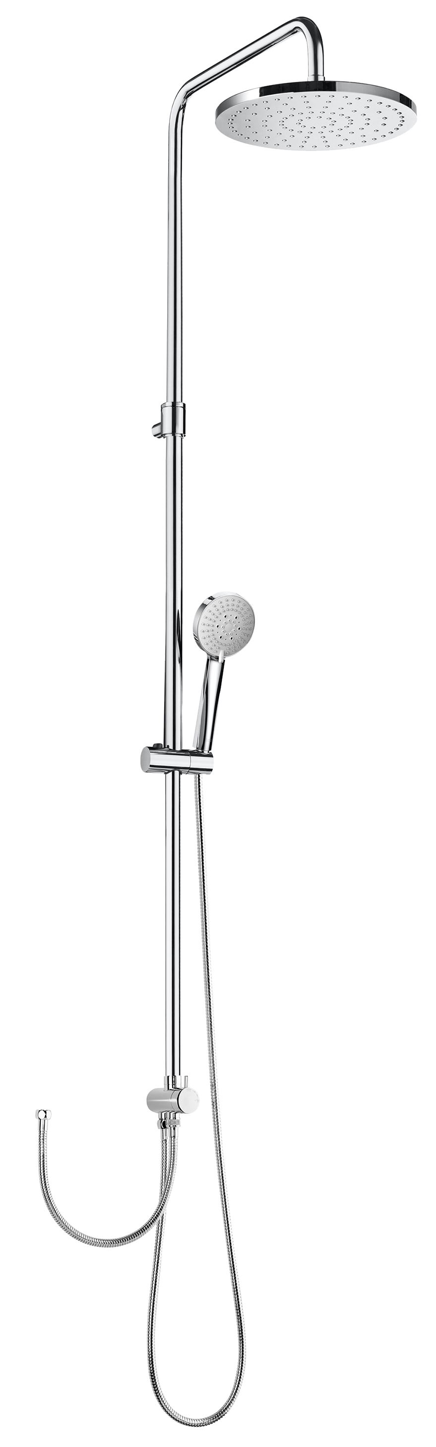 Columna de ducha sin grifo roca legacy cromado