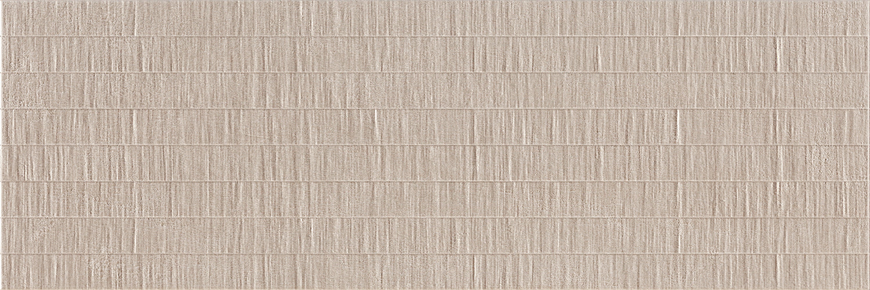 Azulejo cerámico wave efecto relieve, piedra wood tortora 40x120 cm