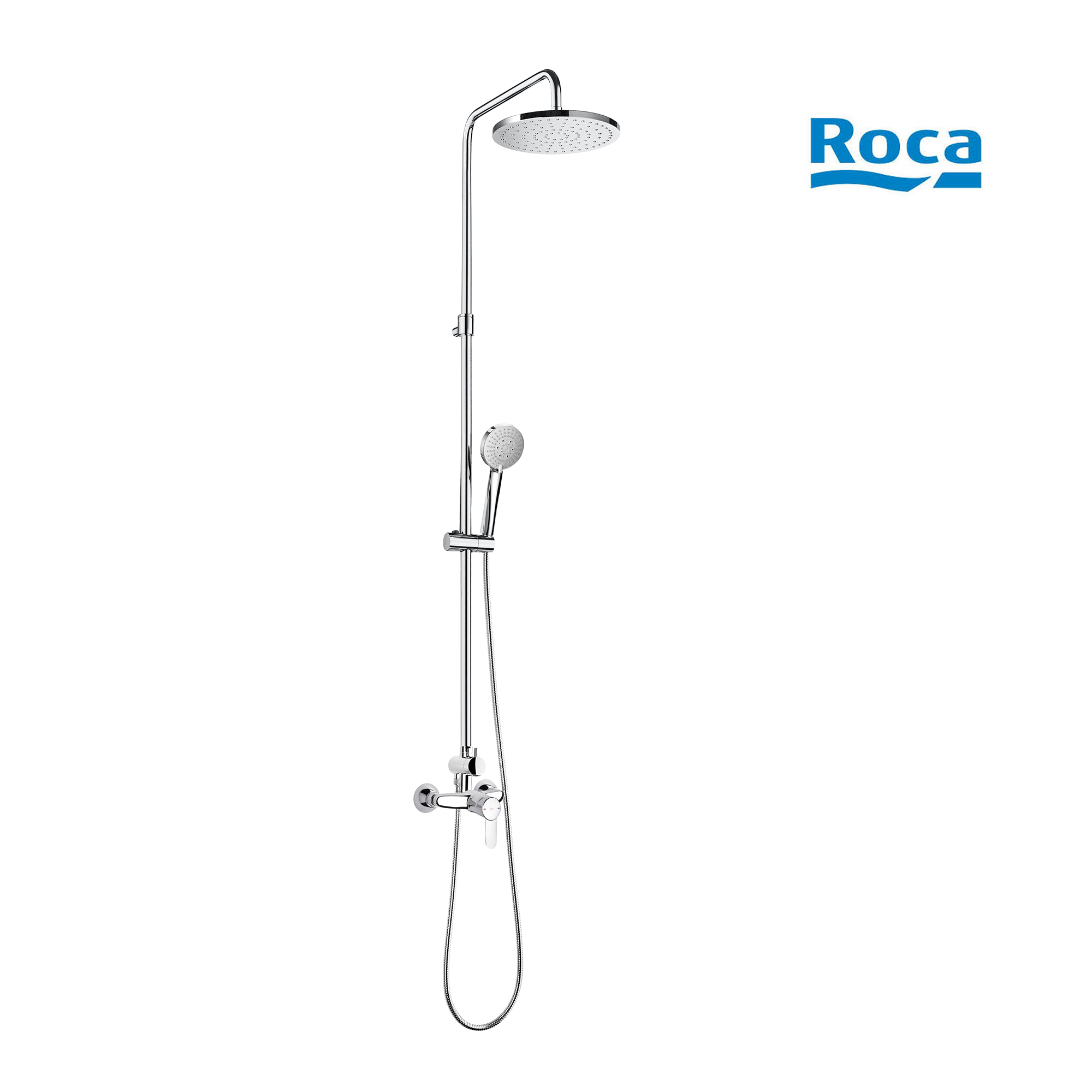 Columna de ducha monomando roca legacy cromado