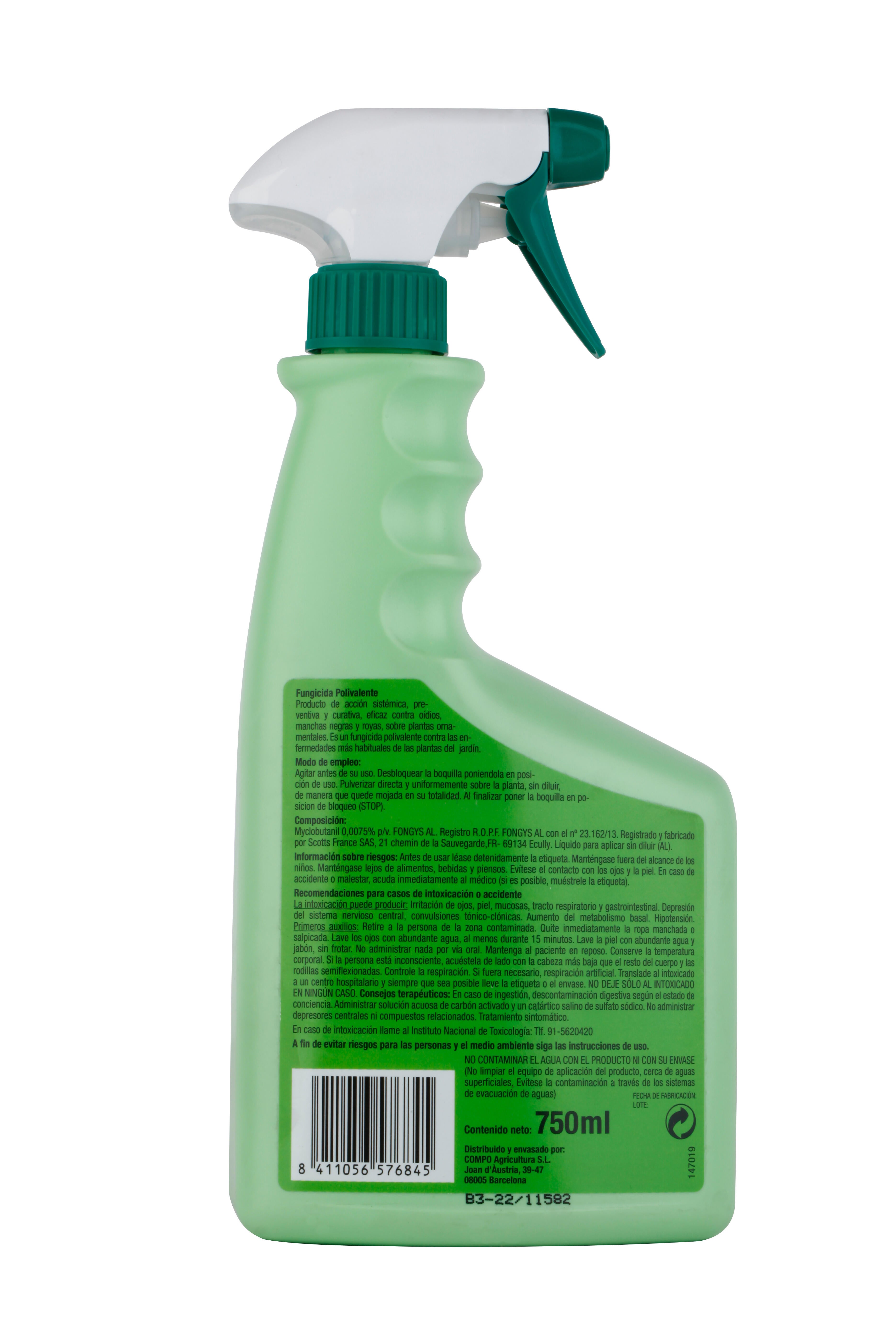Fungicida polivalente COMPO Duaxo de acción sistémica 750ml - 2