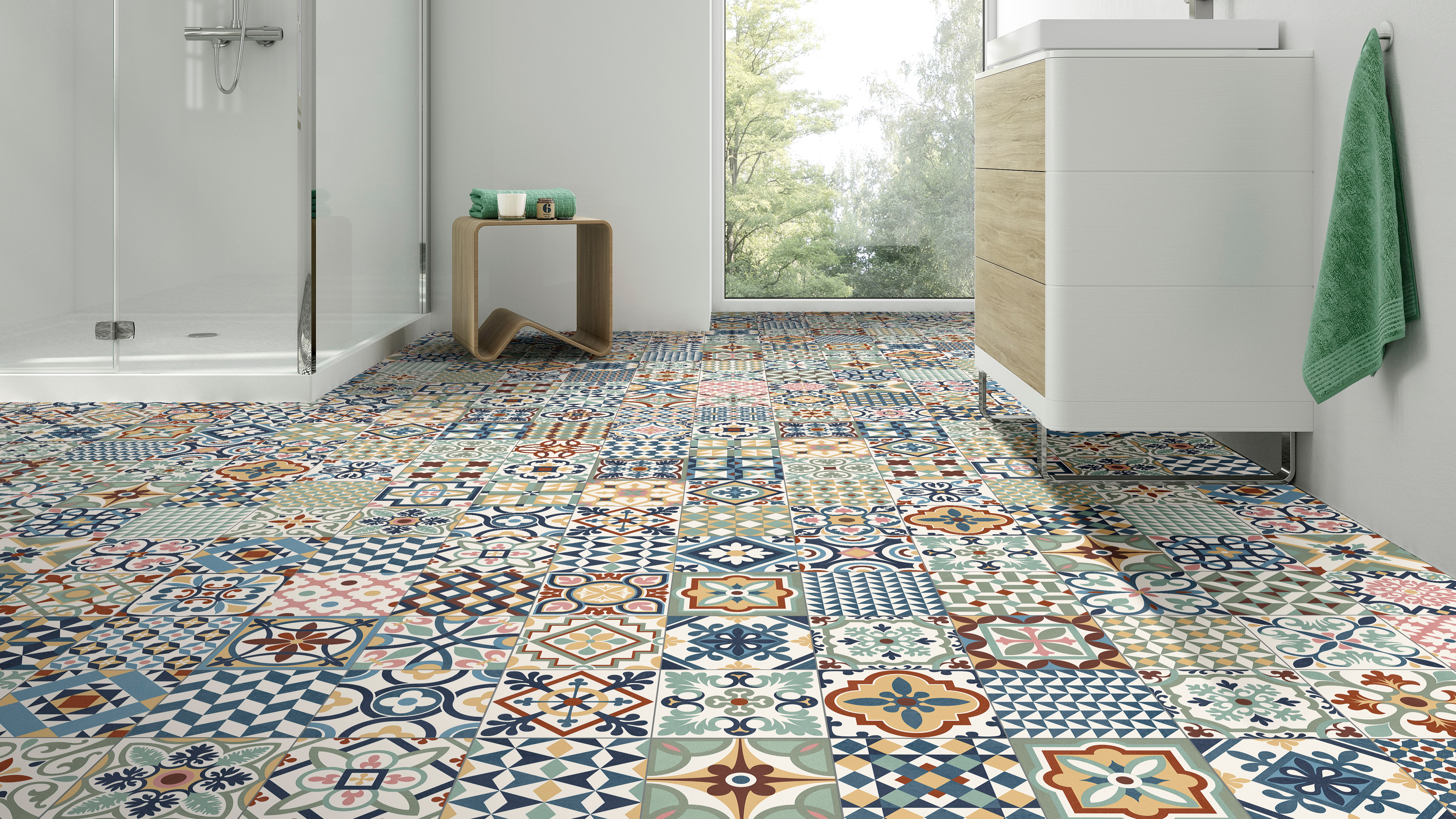 Pavimento cerâmico Heritage Mix 33.15x33.15 cm - 15