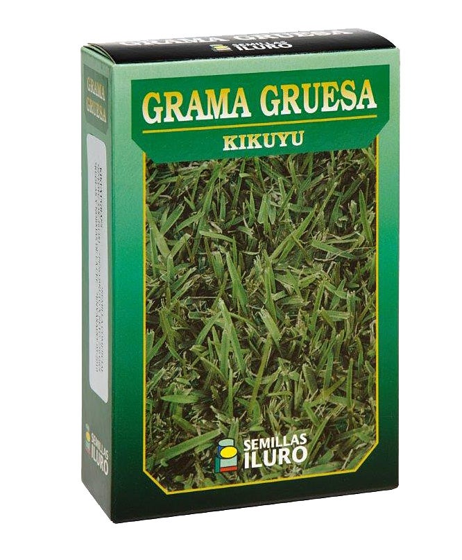 Césped grama gruesa iluro 0.25kg para terrenos de menos de 100 m²