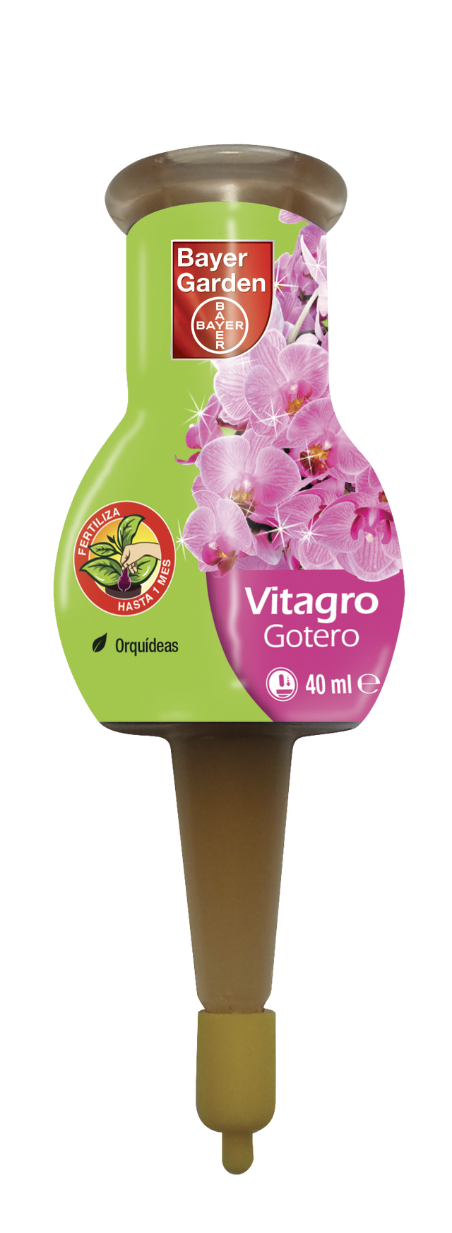 Fertilizante Gotero BAYER para orquídeas 40 ml fertiliza hasta 1 mes