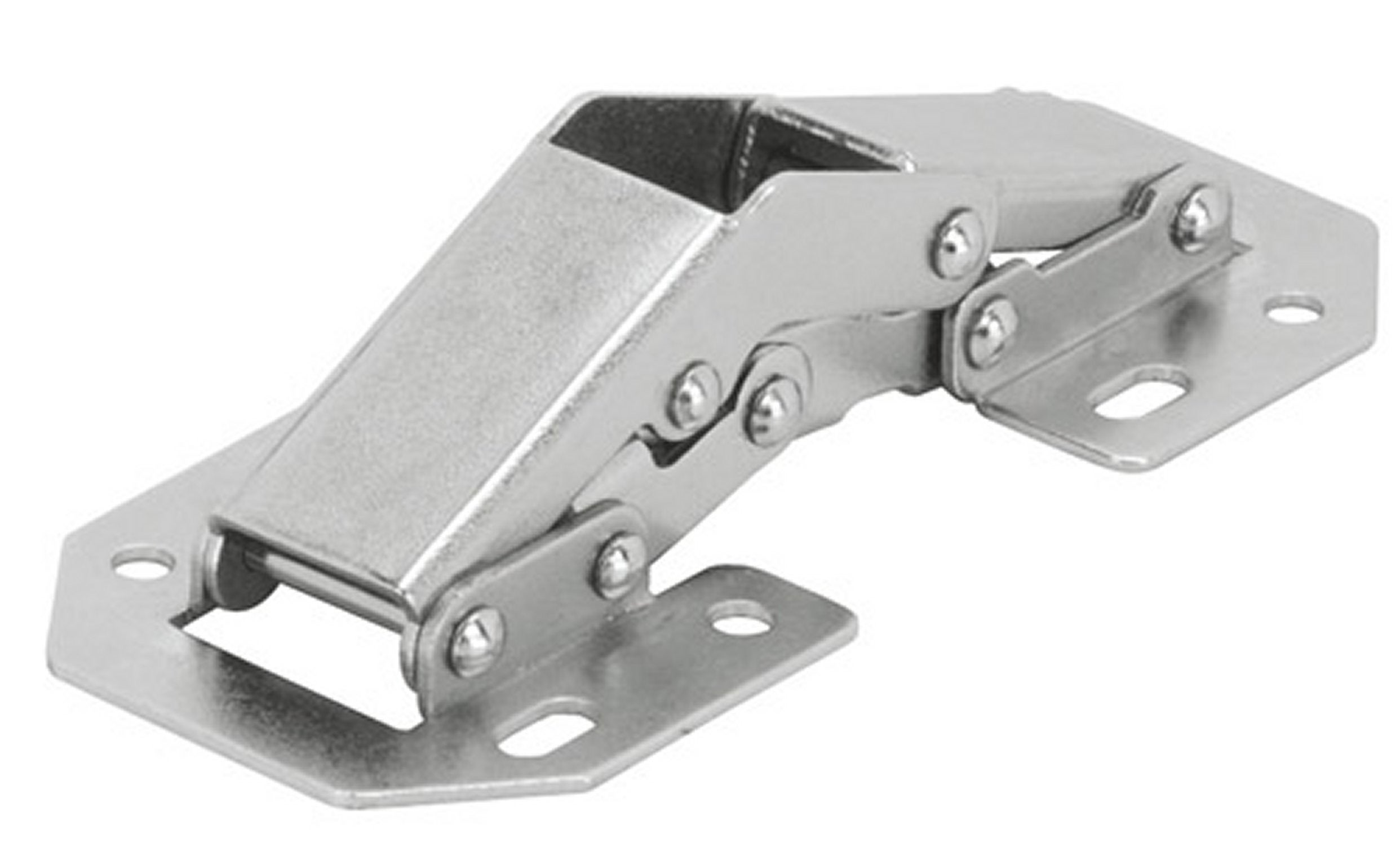 Charnière invisible l.34 mm Ø35 mm, demi-recouvrement, 90° - 3