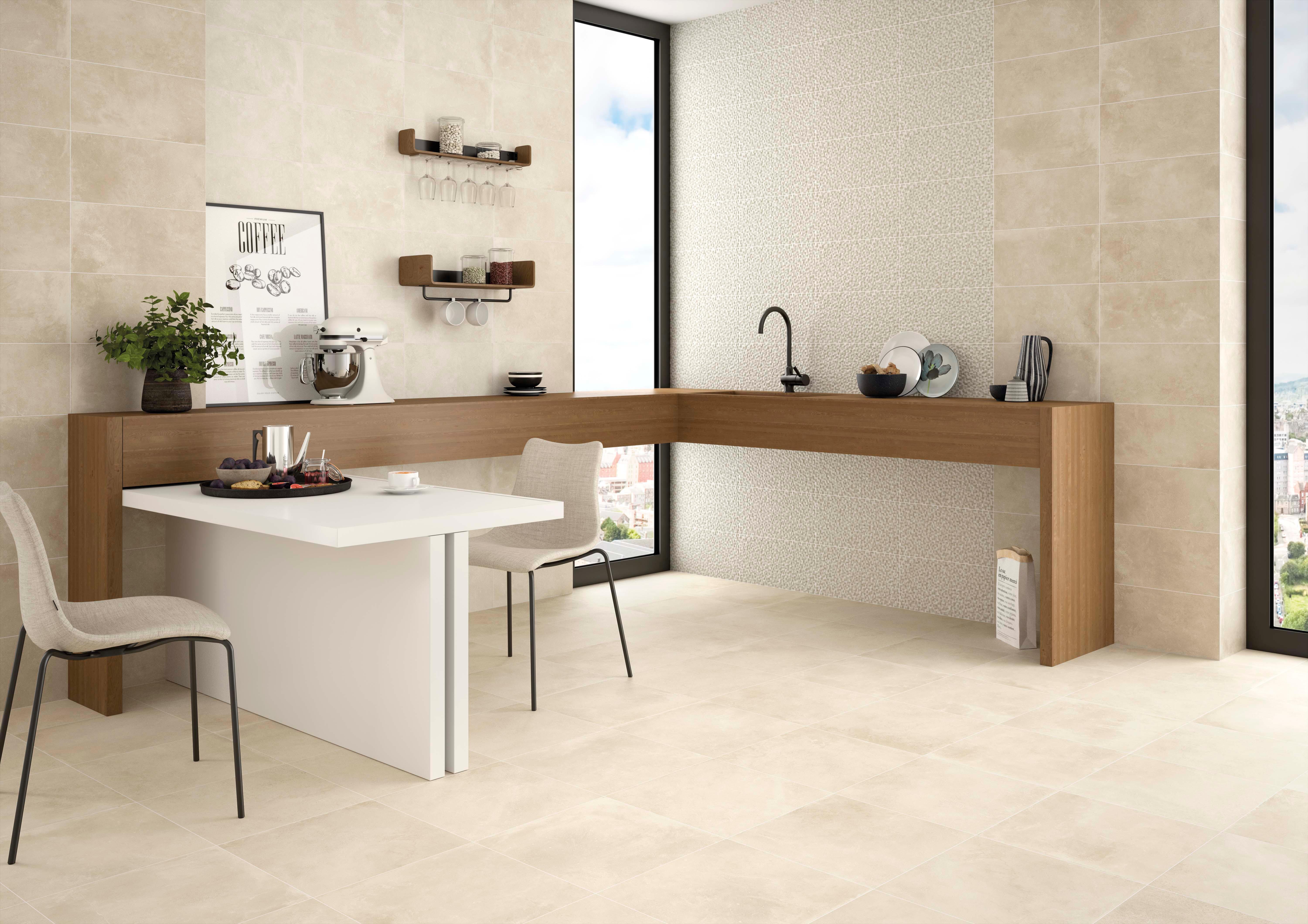 Revestimento cerâmico Artens Tone Decor Beige Light 25x50 cm - 5