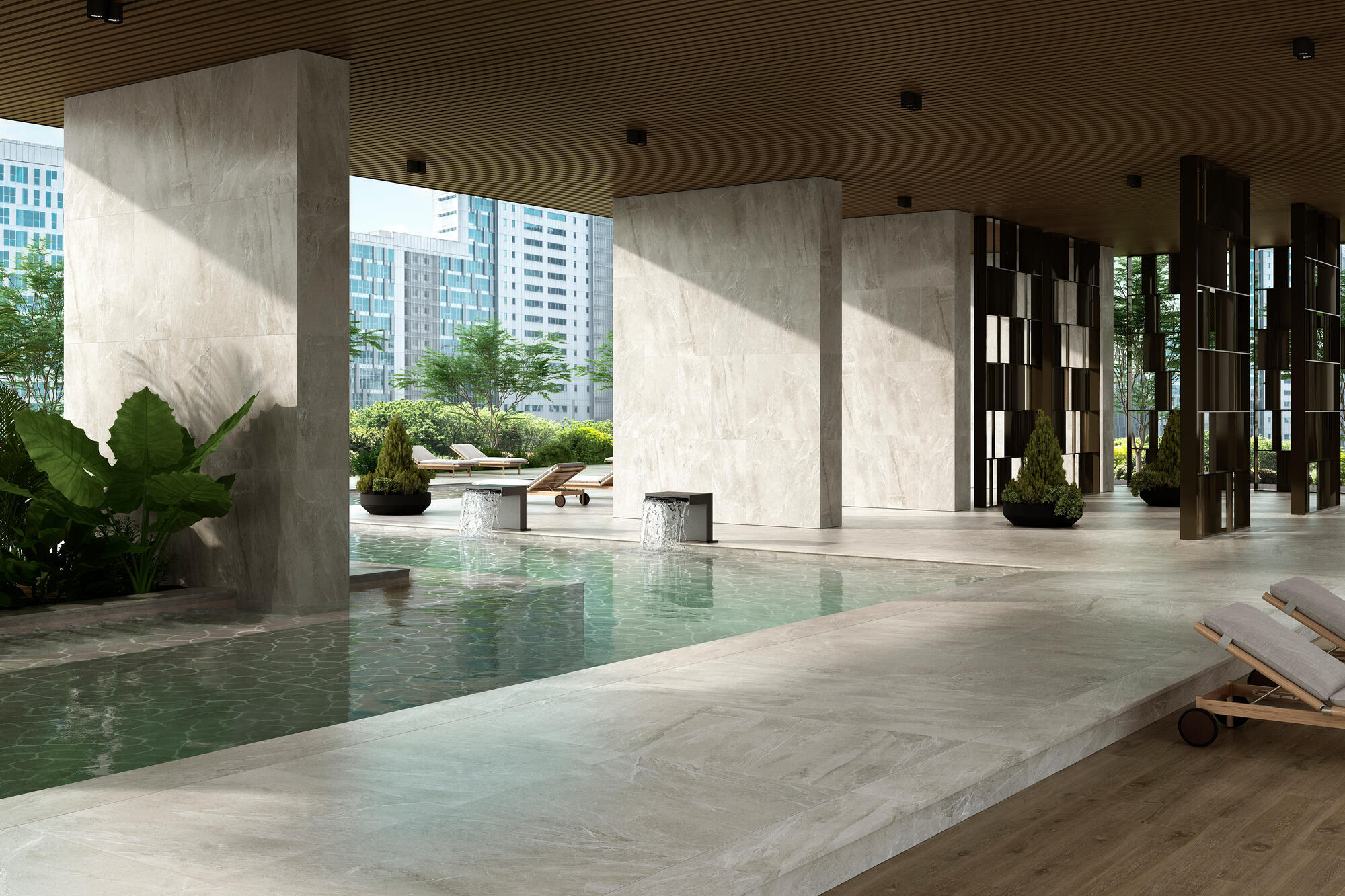 Suelo porcelánico imperial efecto mármol siena 120x120 cm c3