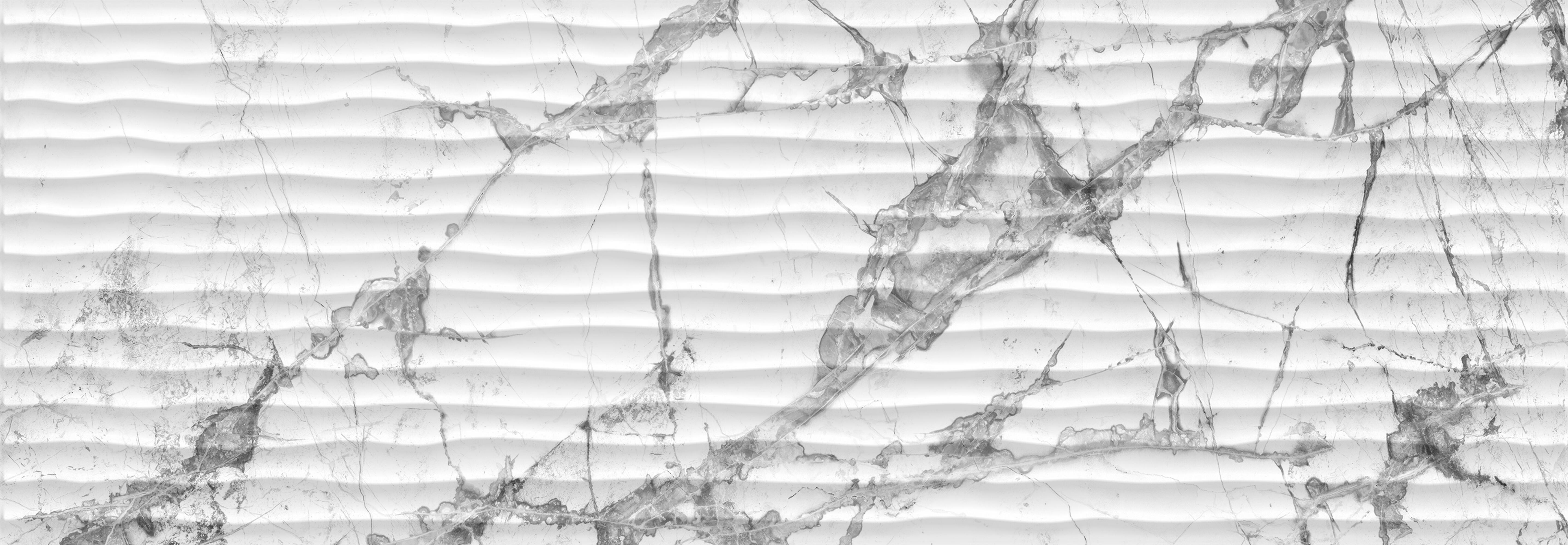 Azulejo porcelánico marmi efecto mármol nieve relieve 30x90 cm artens