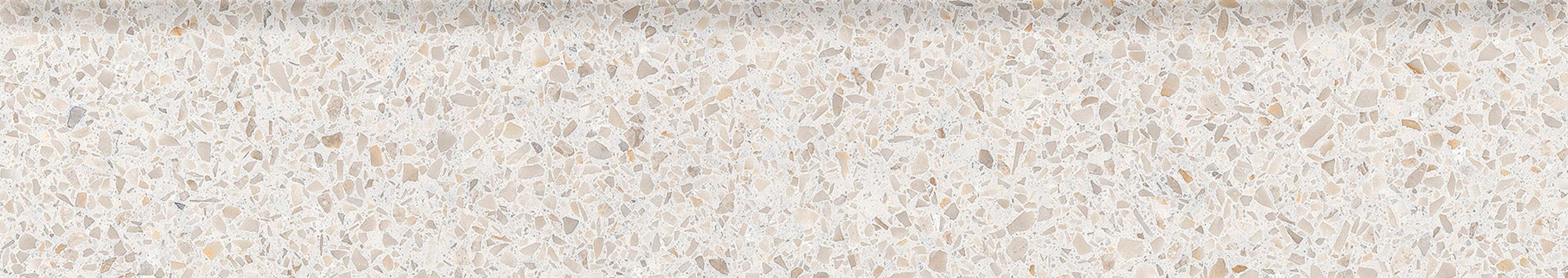 Rodapié cerámico marmetta 45x8 cm metal cream