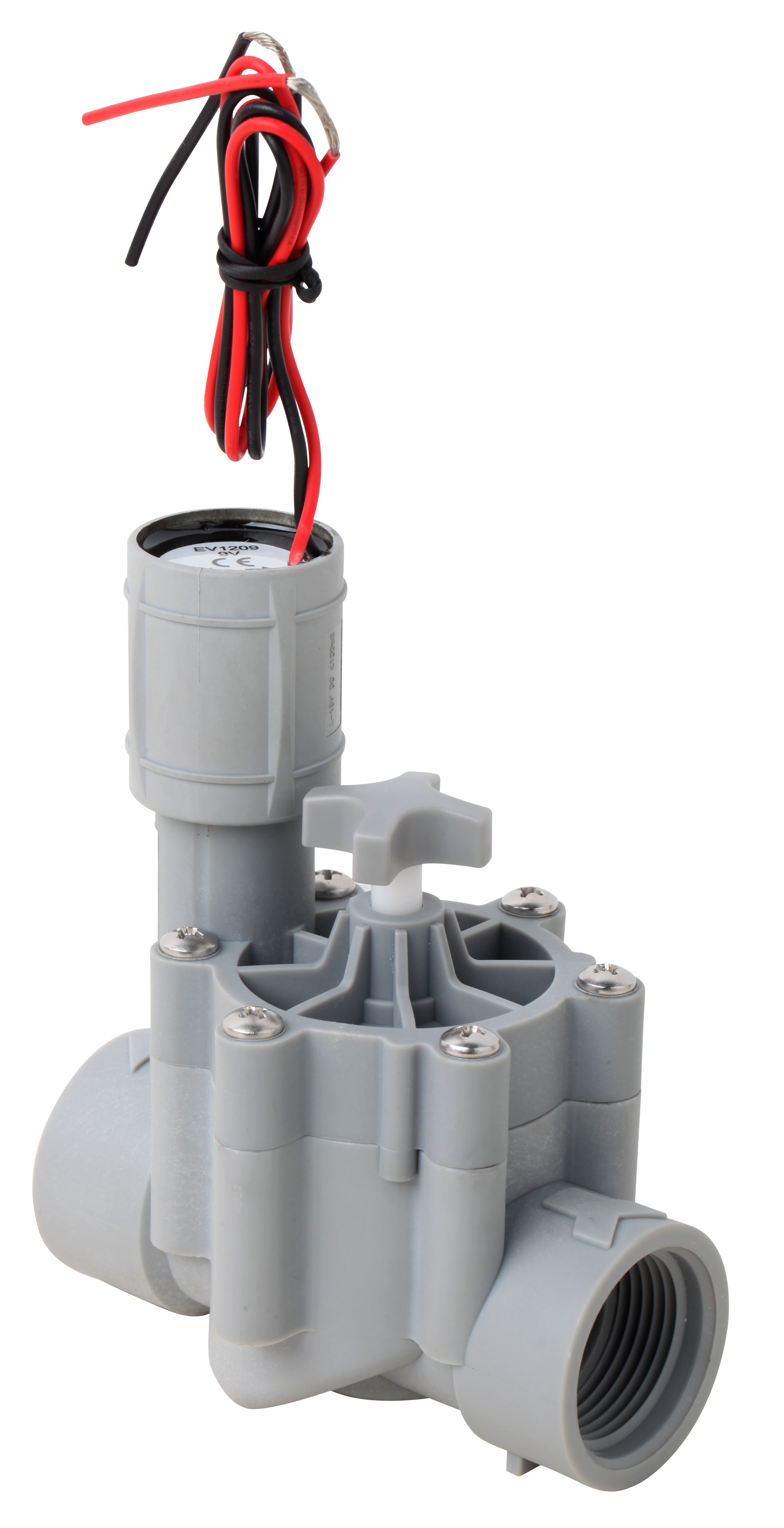 Electroválvula para riego 9v rosca hembra 1 jardibric