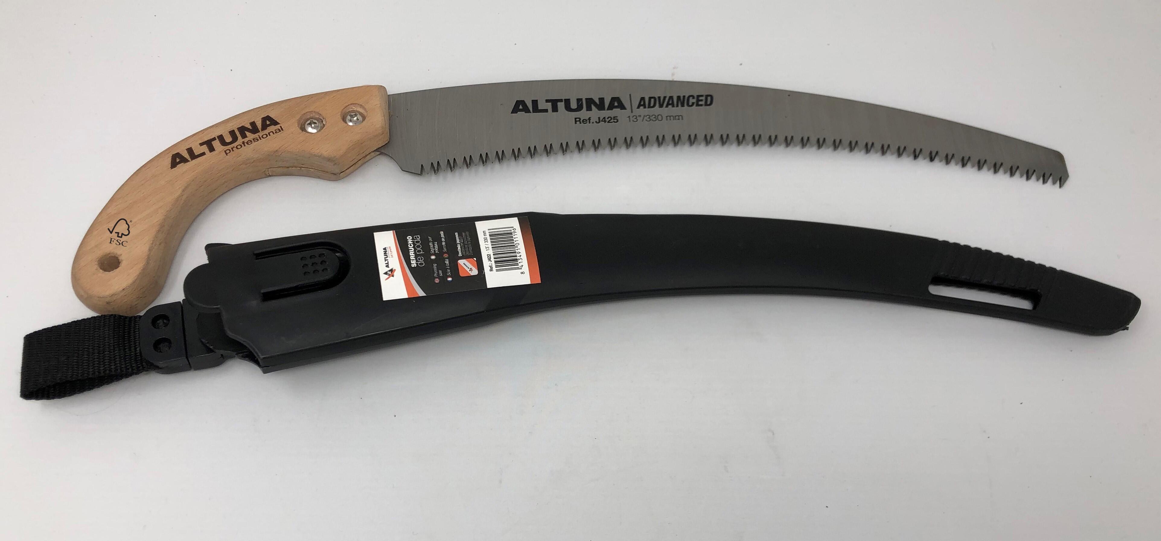 Serrucho altuna de acero con dentado japonés