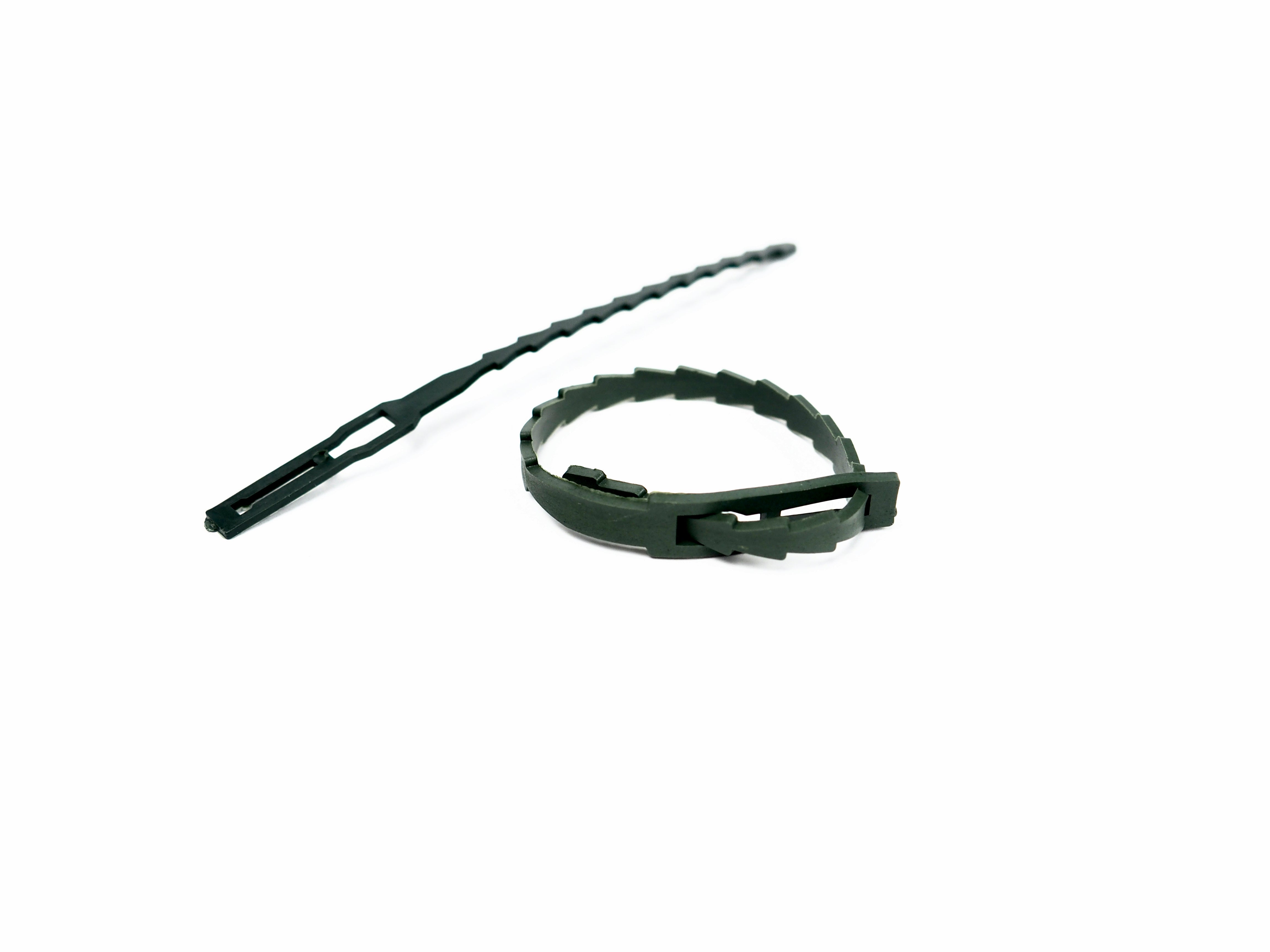 50 ataduras ajustables para plantas 11,5 cm - 4