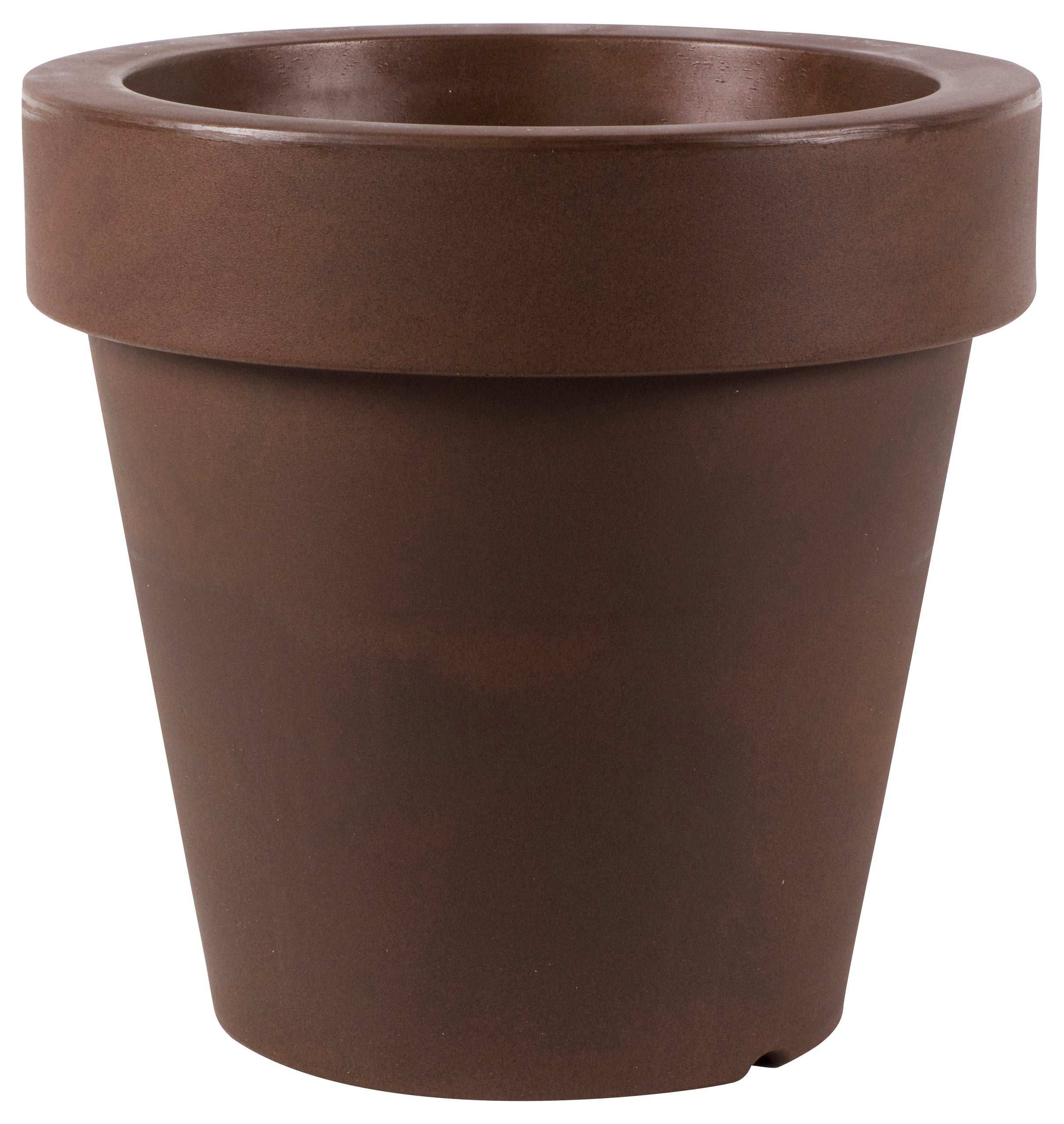 Maceta de polietileno magnolia bronce 30x29 cm