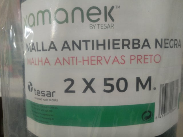 Malla antihierbas 2 x 50 m
