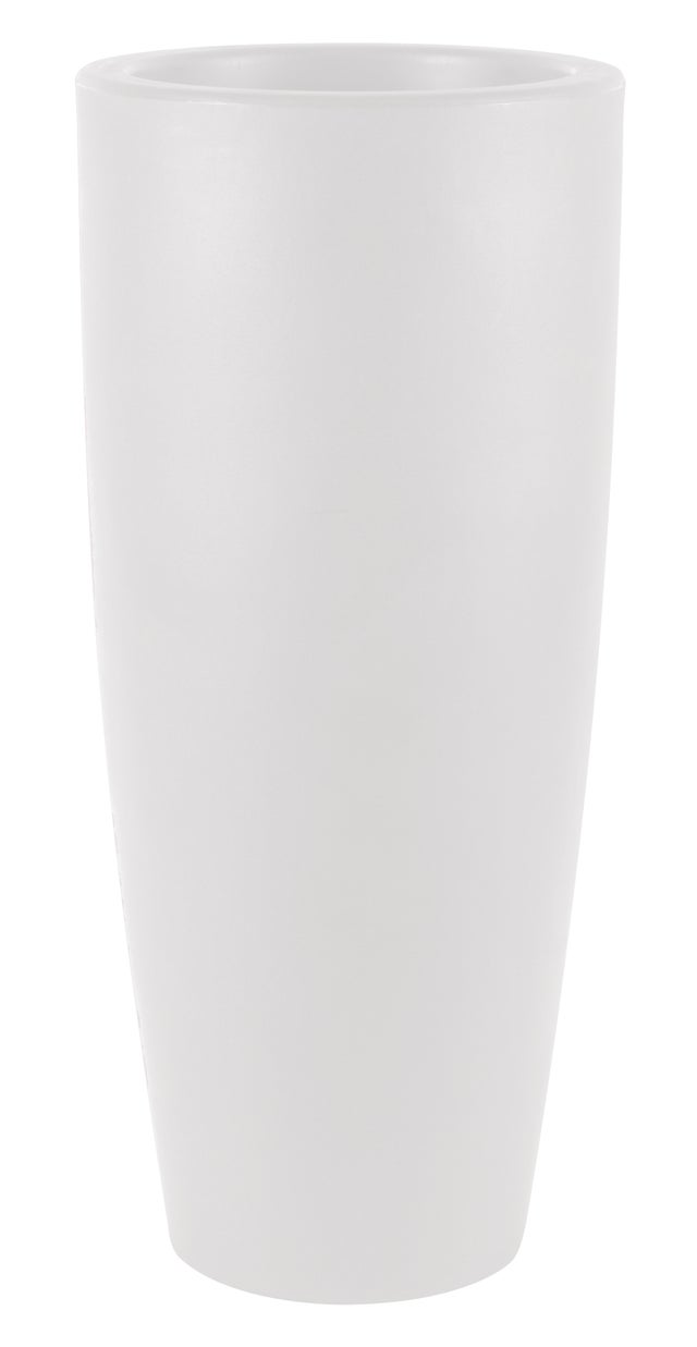 Vaso de resina BAMBU D40CM BRANCO