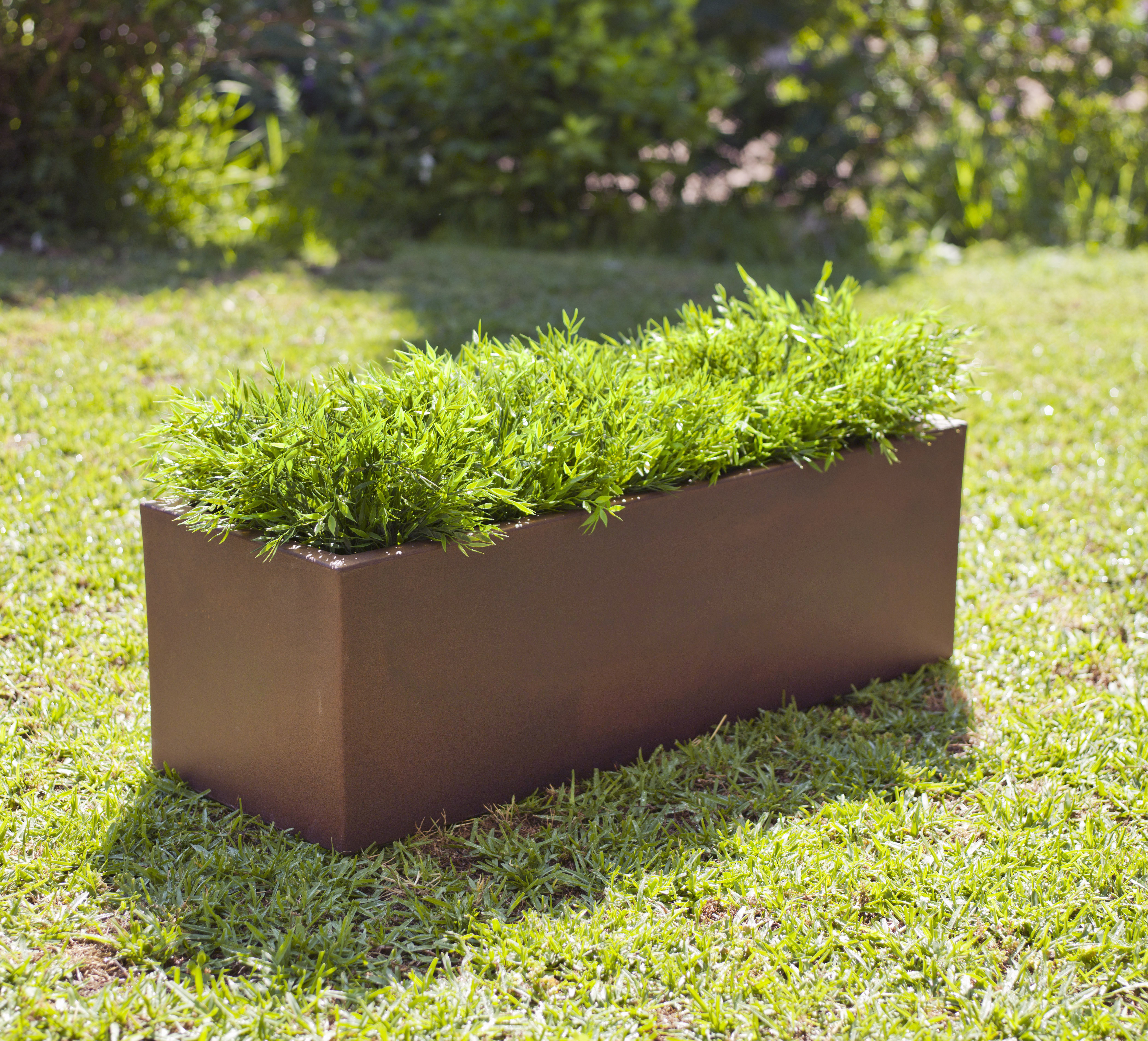 Floreira de polietileno JARA 60X20CM BRONZE - 5