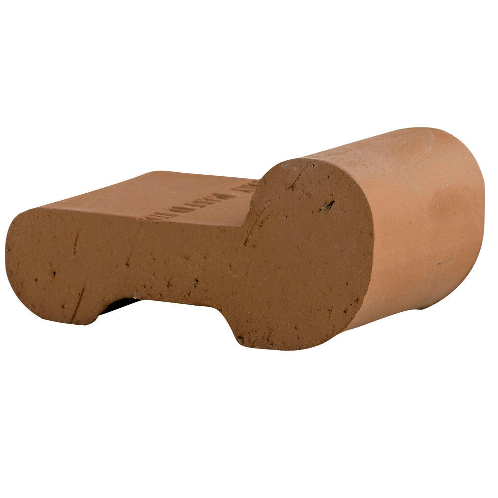 Pie para maceta y jardinera arcilla rojo 12x12 cm