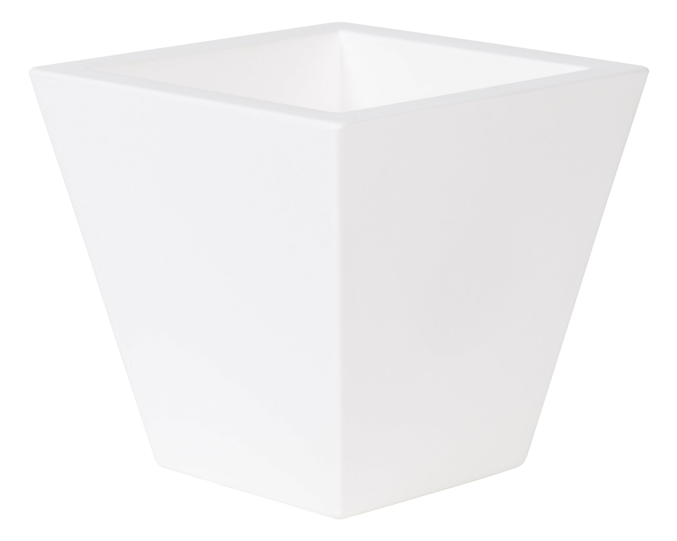 Maceta de polietileno clavel blanco 30x30 cm