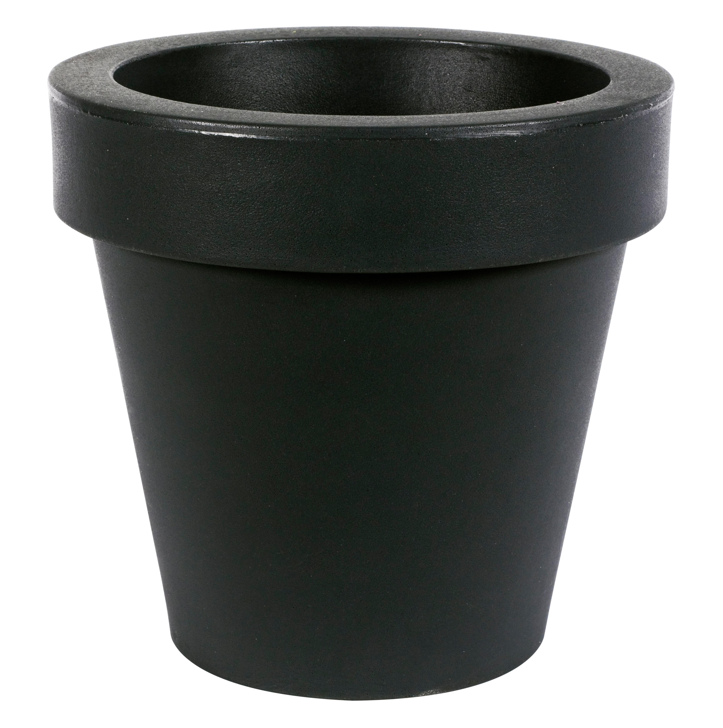 Maceta de plástico magnolia negro ø 45x43 cm