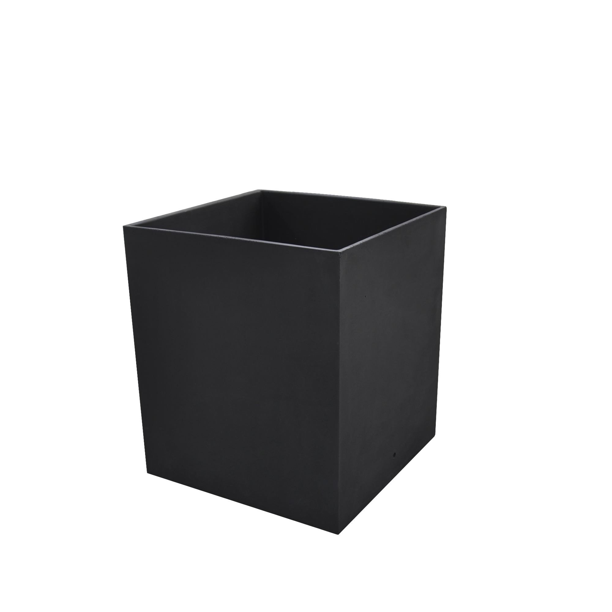 Maceta de hormigón negro ø 38.5 cm