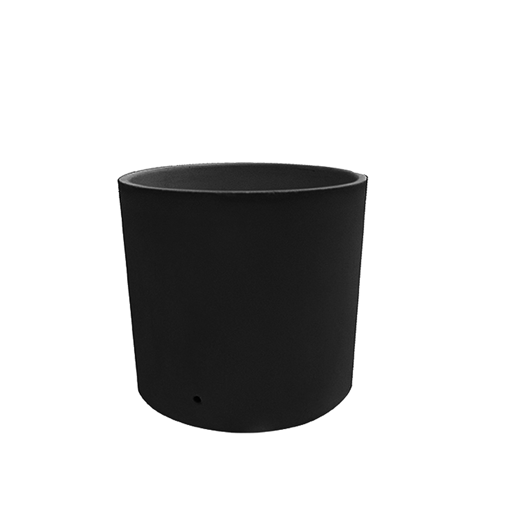 Maceta de hormigón negro ø 38.5 cm