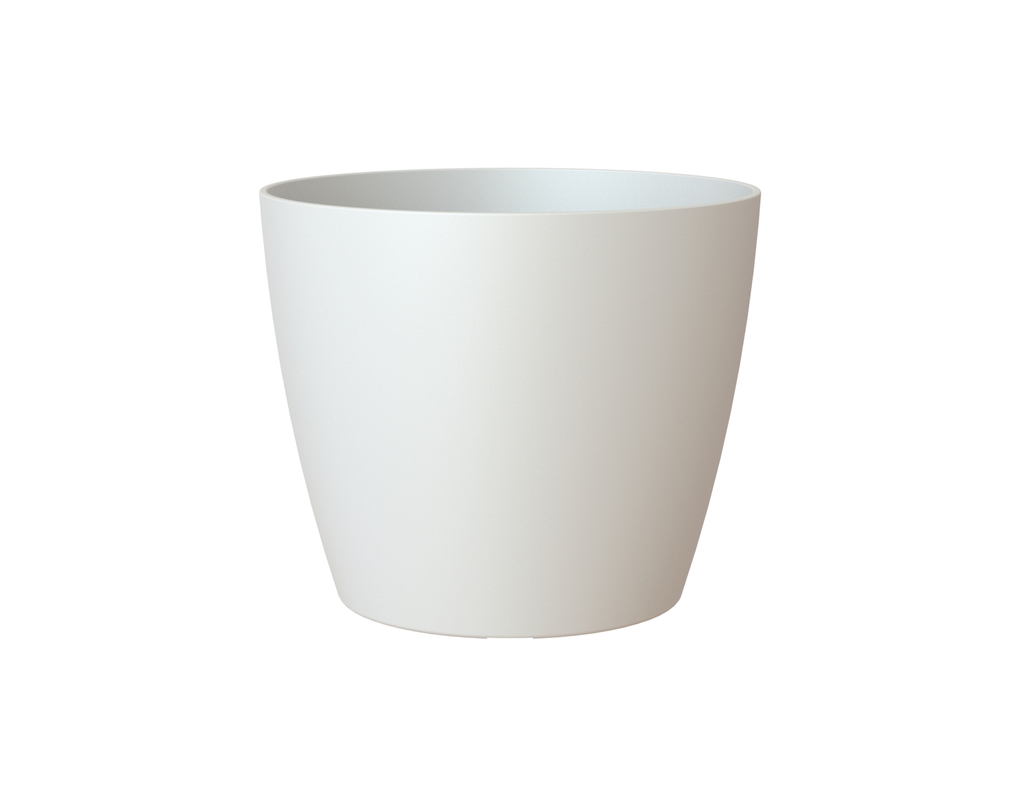 Maceta de polipropileno san remo blanca ø 14 cm
