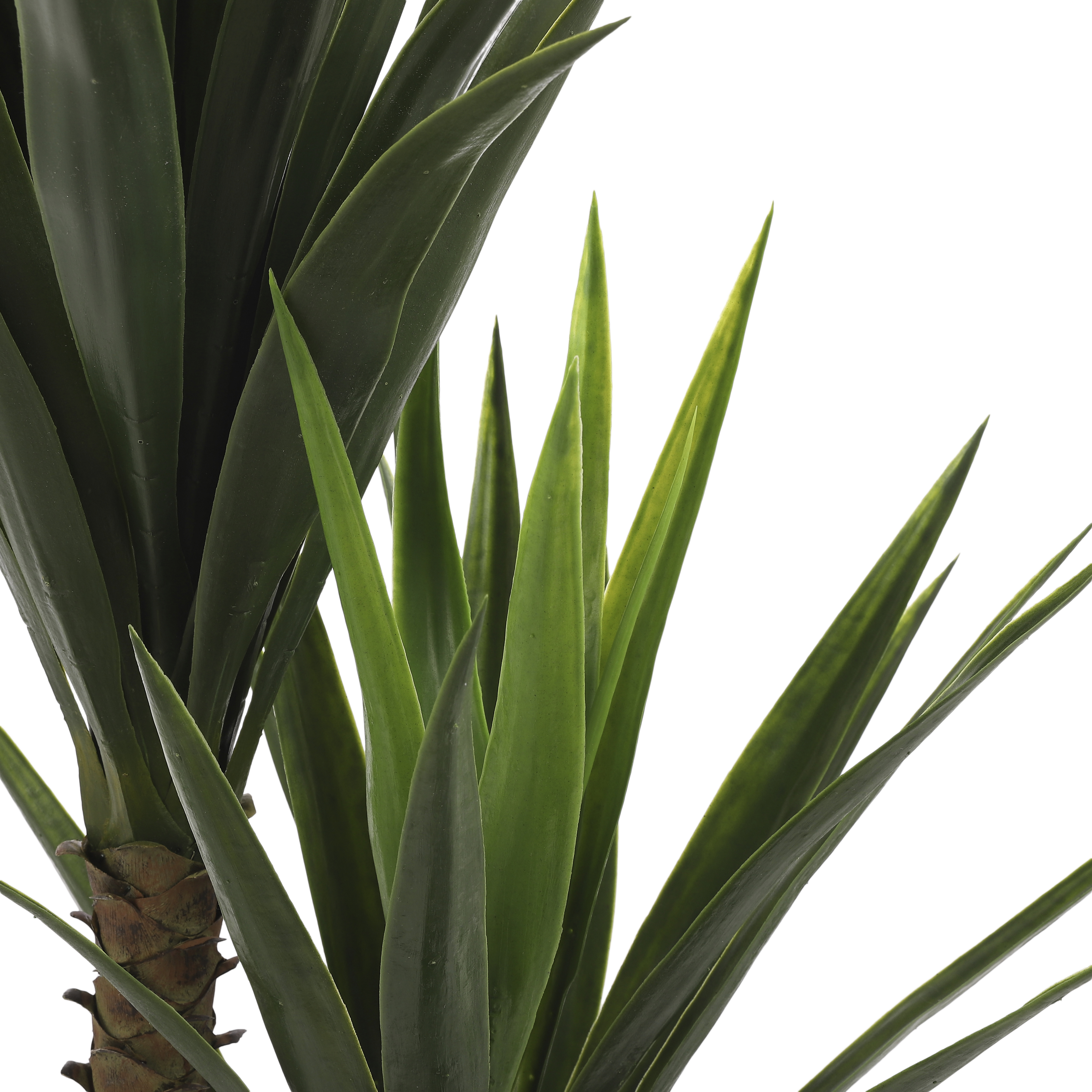 Planta artificial Yuca de 120 cm en maceta de 17 cm - 8