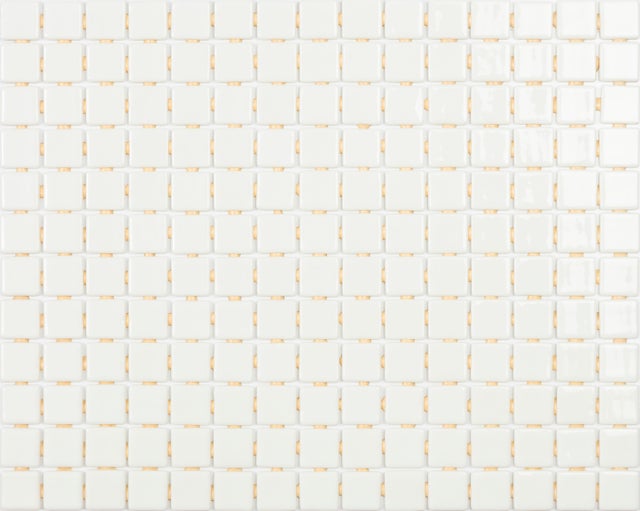Gresite Piscina Aqua Blanco brillo 2.5x2.5 cm 