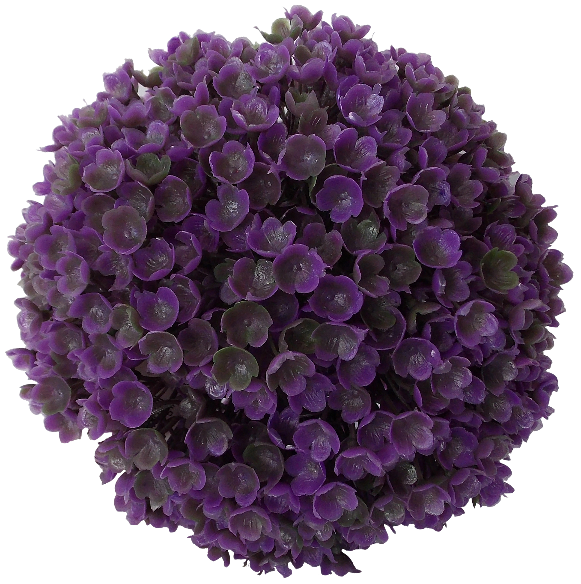 Bola de planta artificial boj morada 22 cm