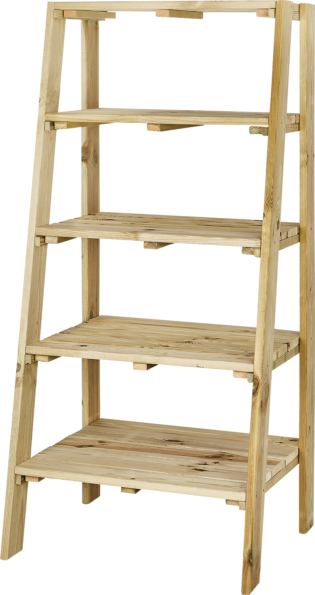 Soporte para huerto urbano de madera 60x145x65 cm